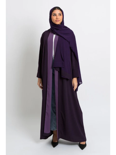 Open abaya sale hot sale