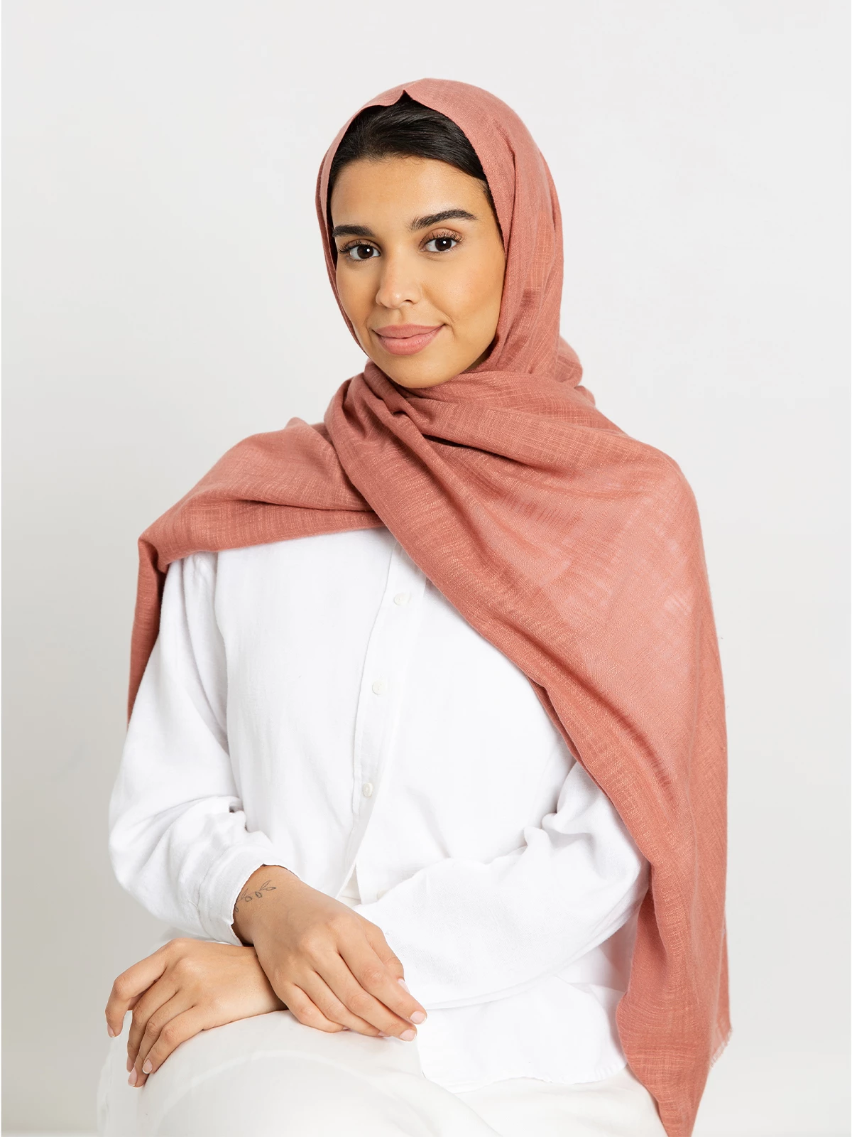 Coral - Cotton Flam Tarha