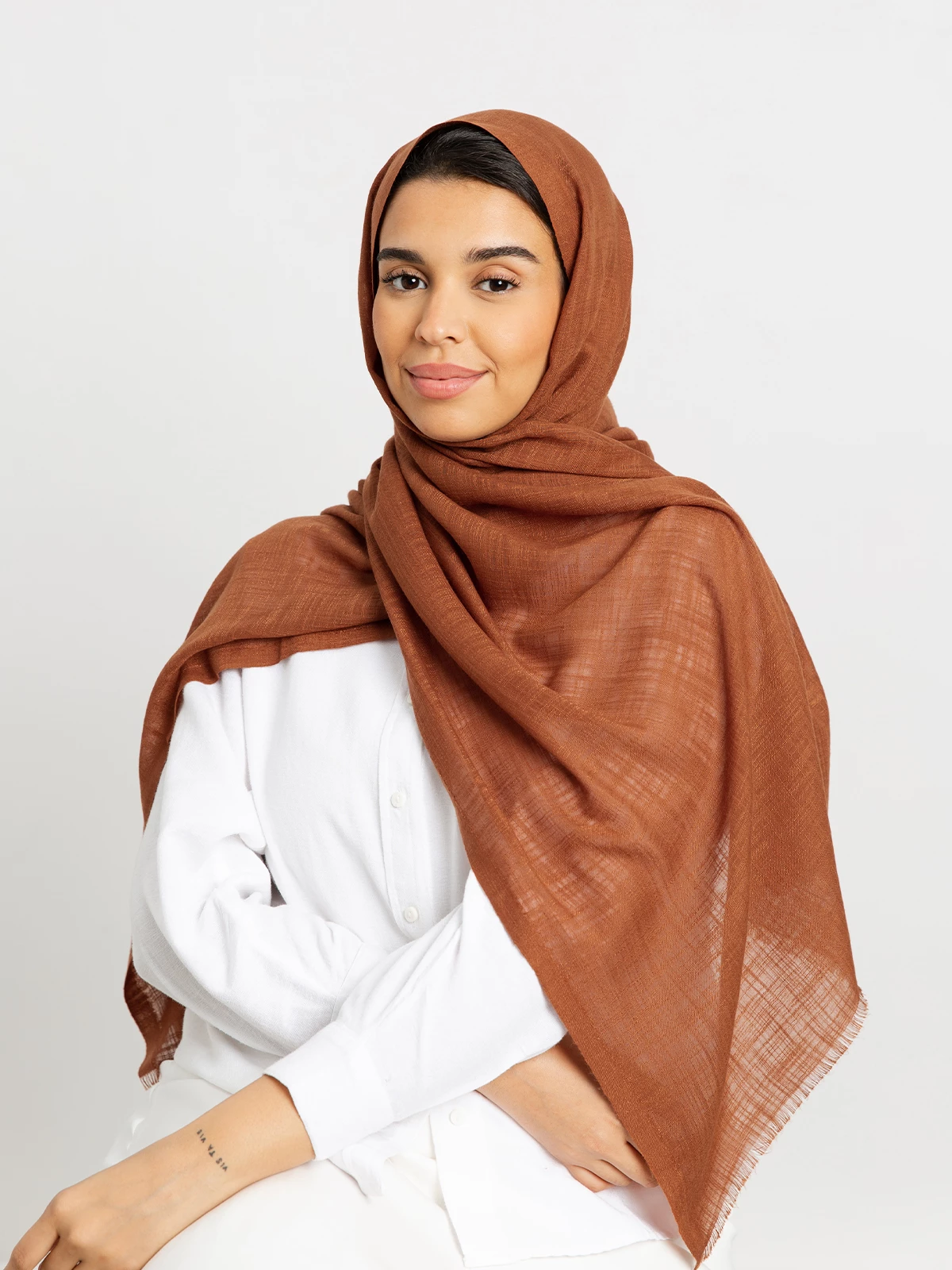 Caramel - Cotton Flam Tarha