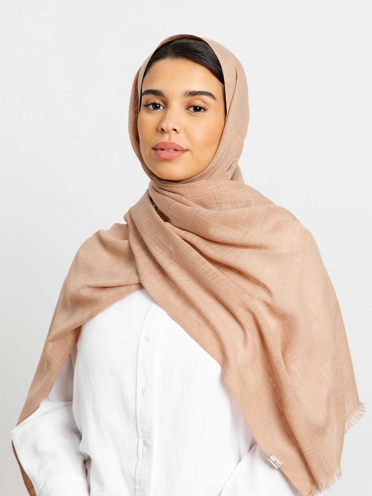 Dark Beige - Cotton Flam Tarha
