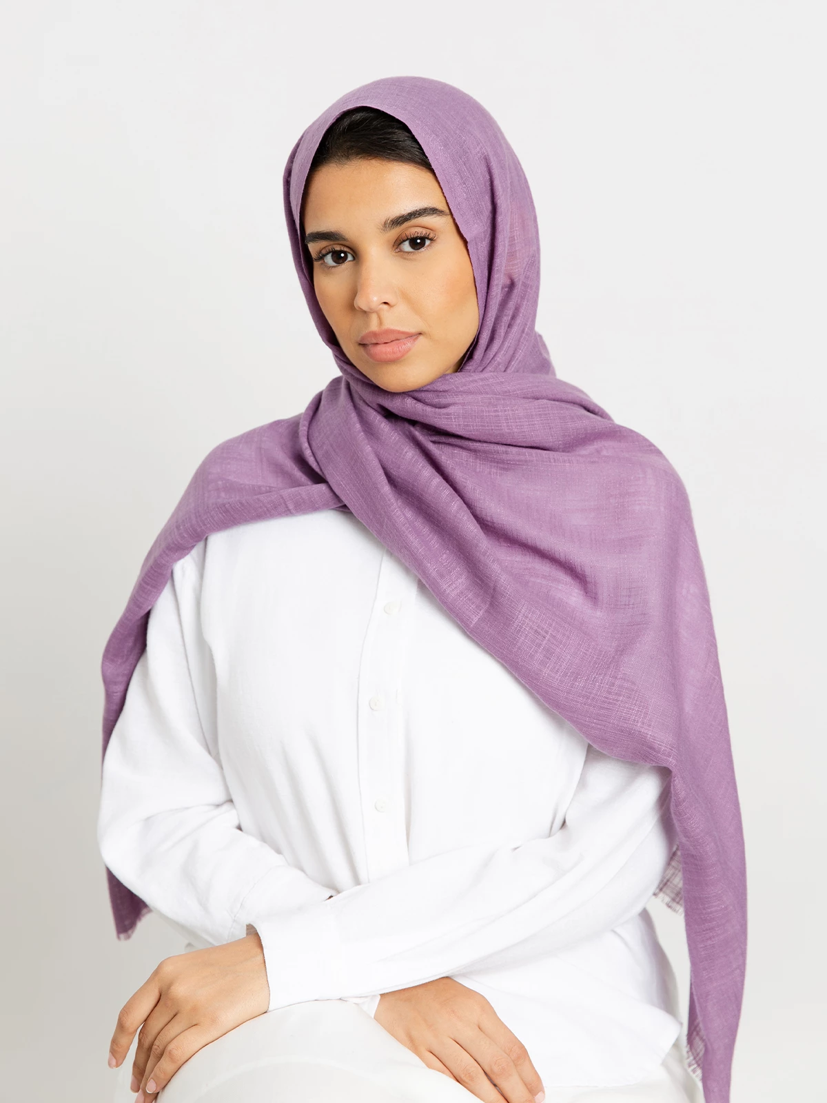 Lilac - Cotton Flam Tarha