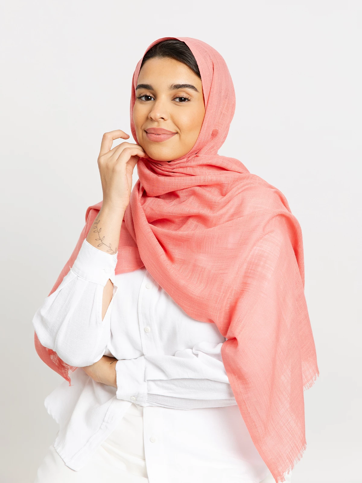 Watermelon - Cotton Flam Tarha