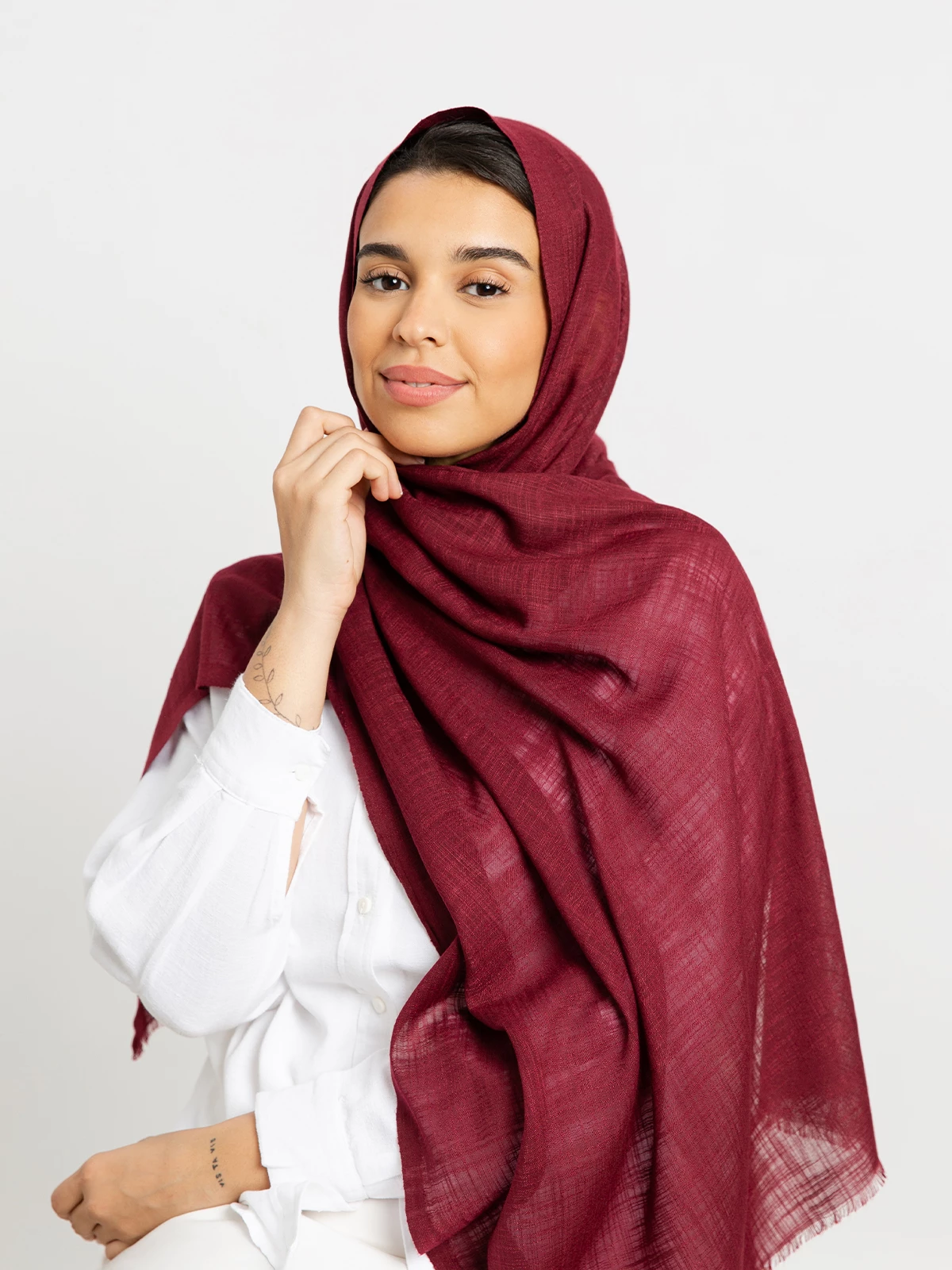 Cherry - Cotton Flam Tarha