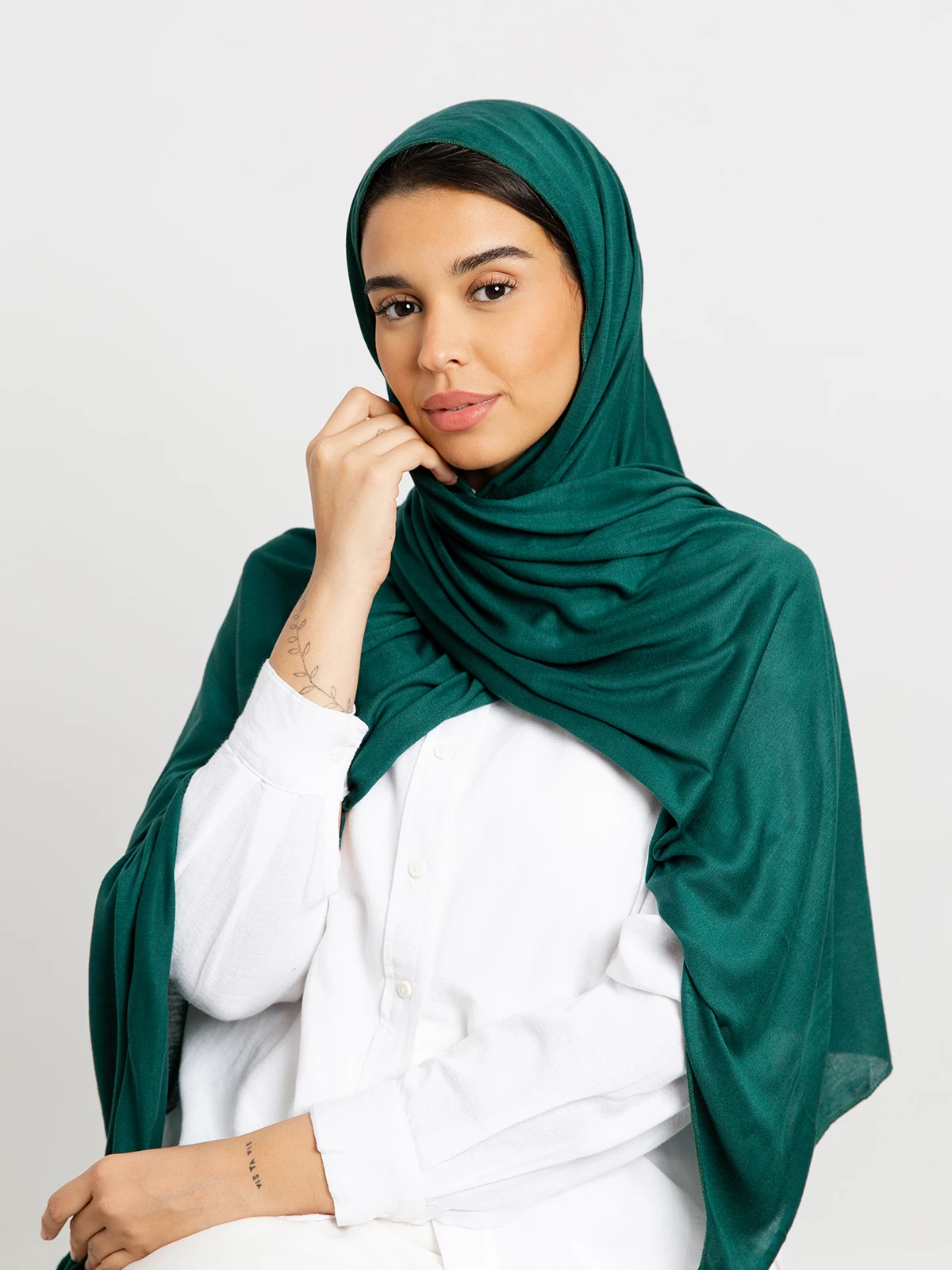 Grass - Cotton Jersey Tarha