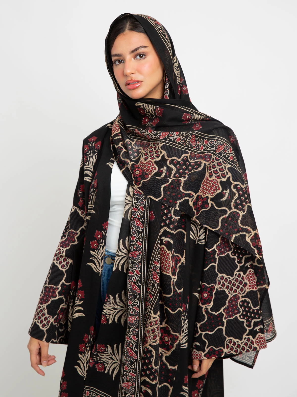 Black Muse Bohemian Abaya