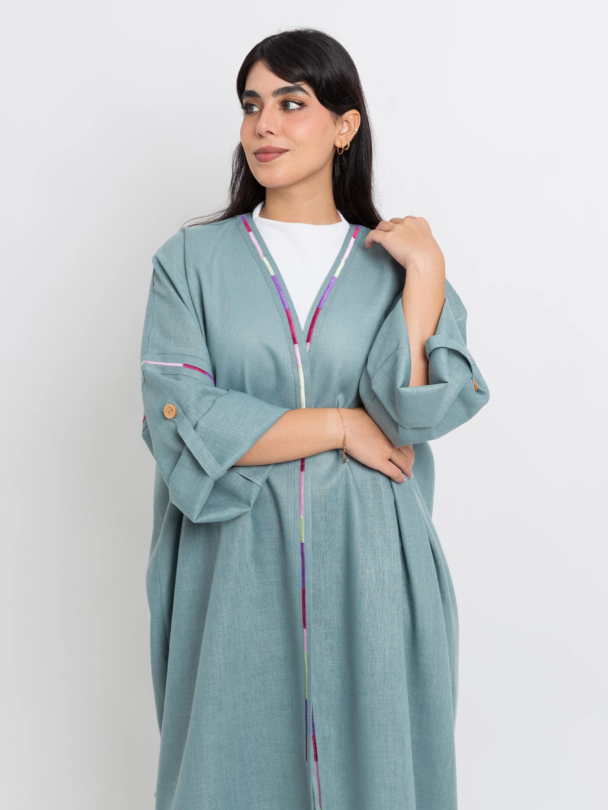 Tiffany Rainbow Bohemian Abaya