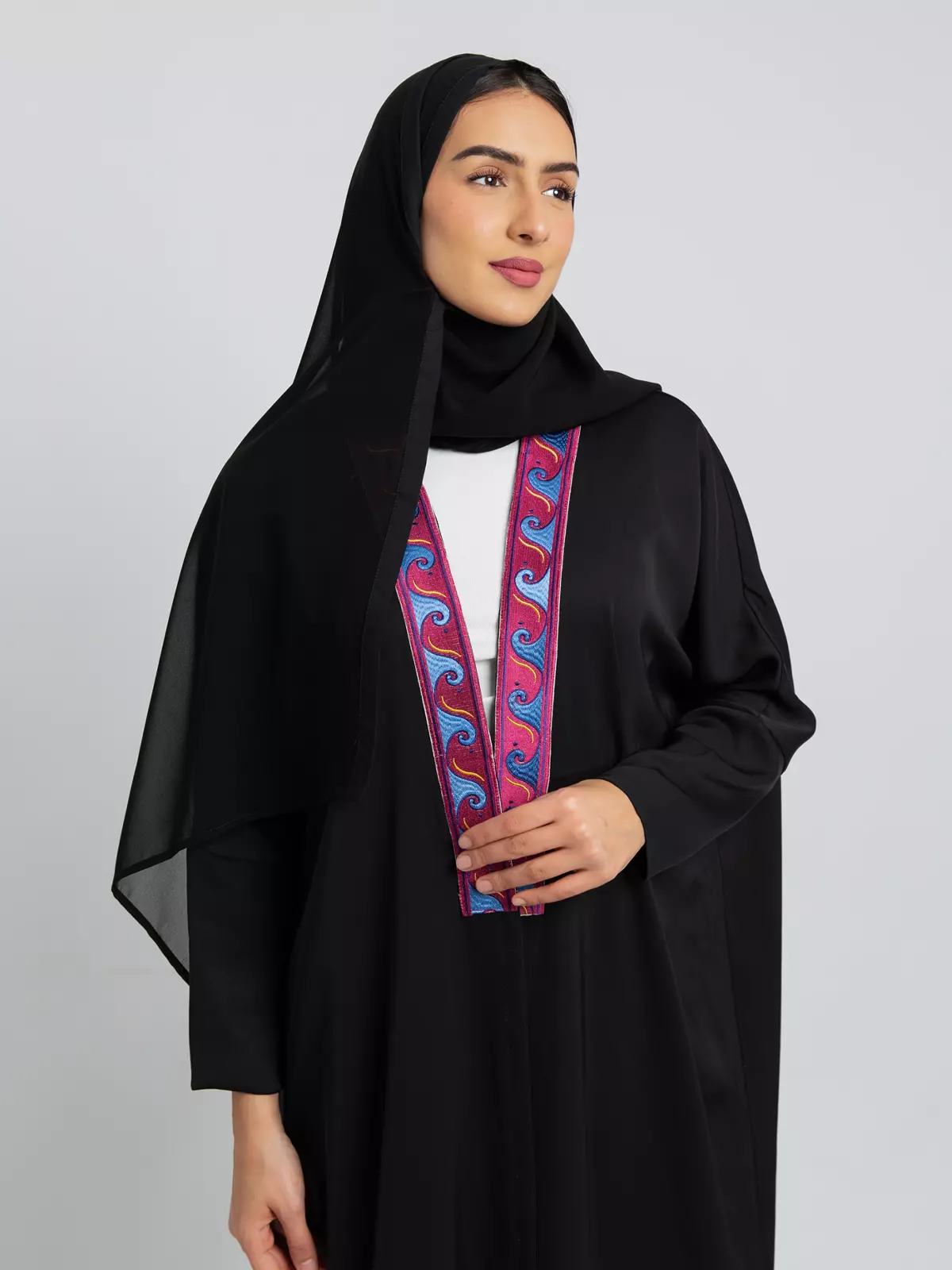 waves abaya