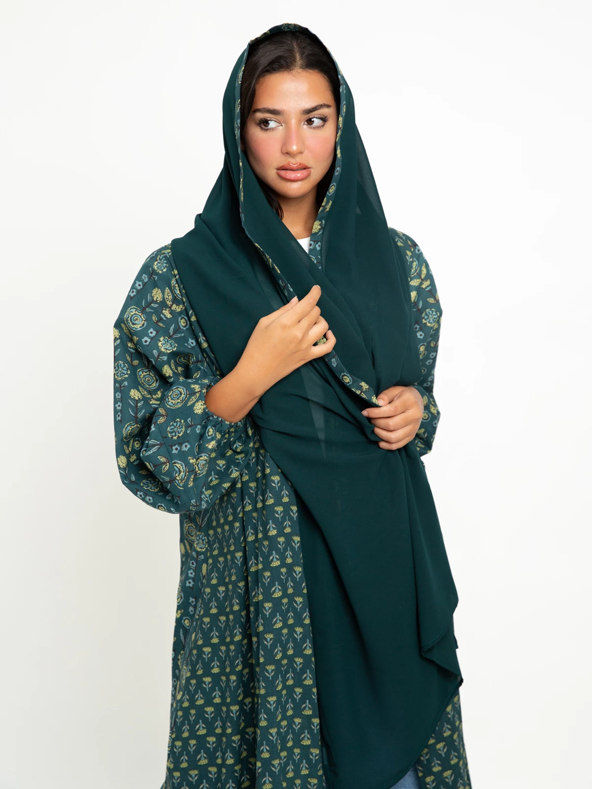 Jade Ray A-Cut Abaya