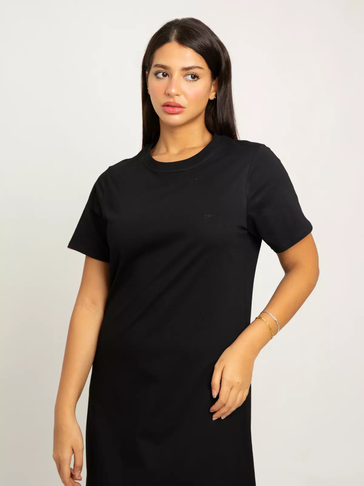 black dress with t shirt underneath Strapless A Line Sleeveless Black Wedding Guest Dress With Bowknot