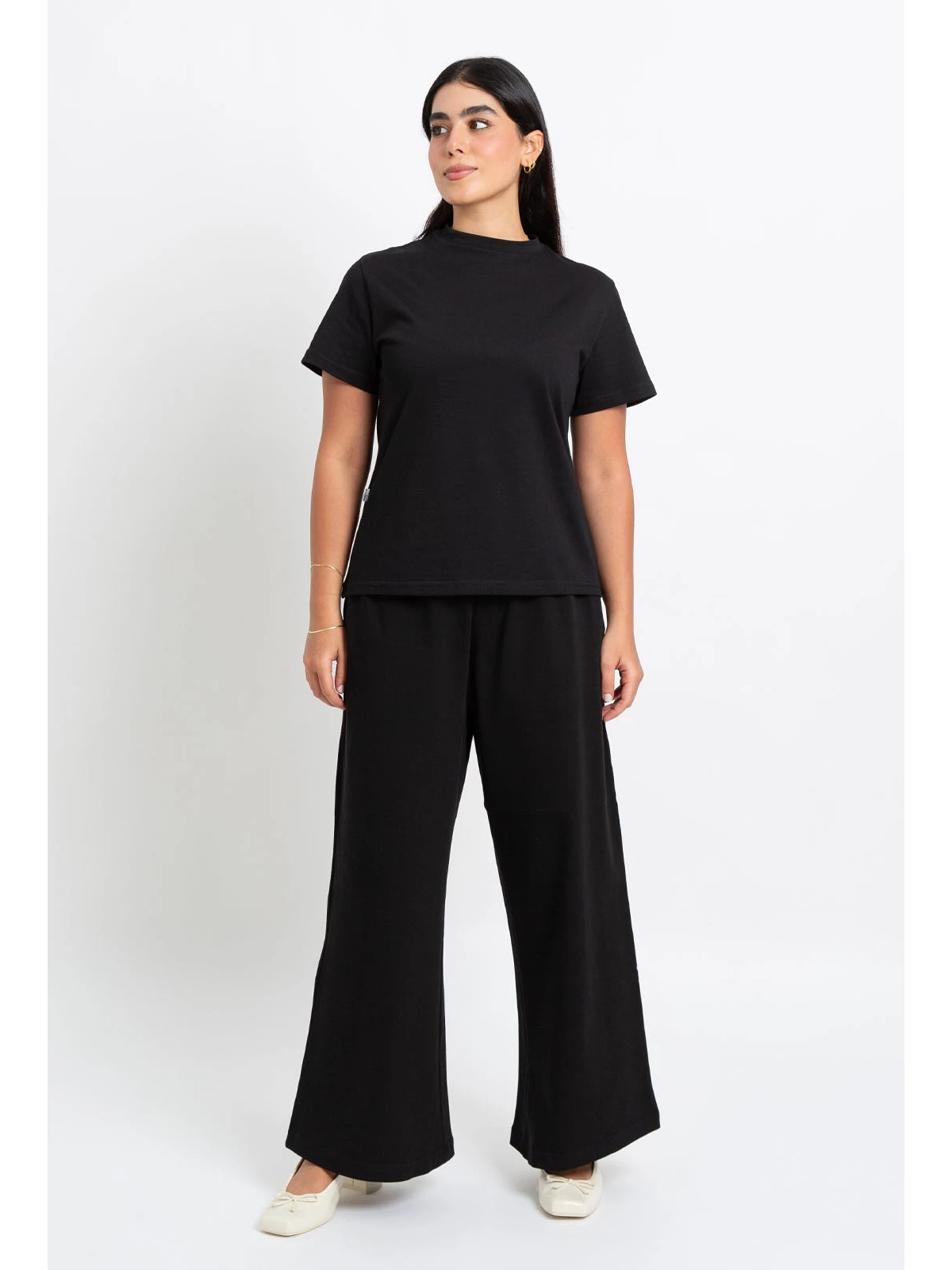 Black Cotton Set
