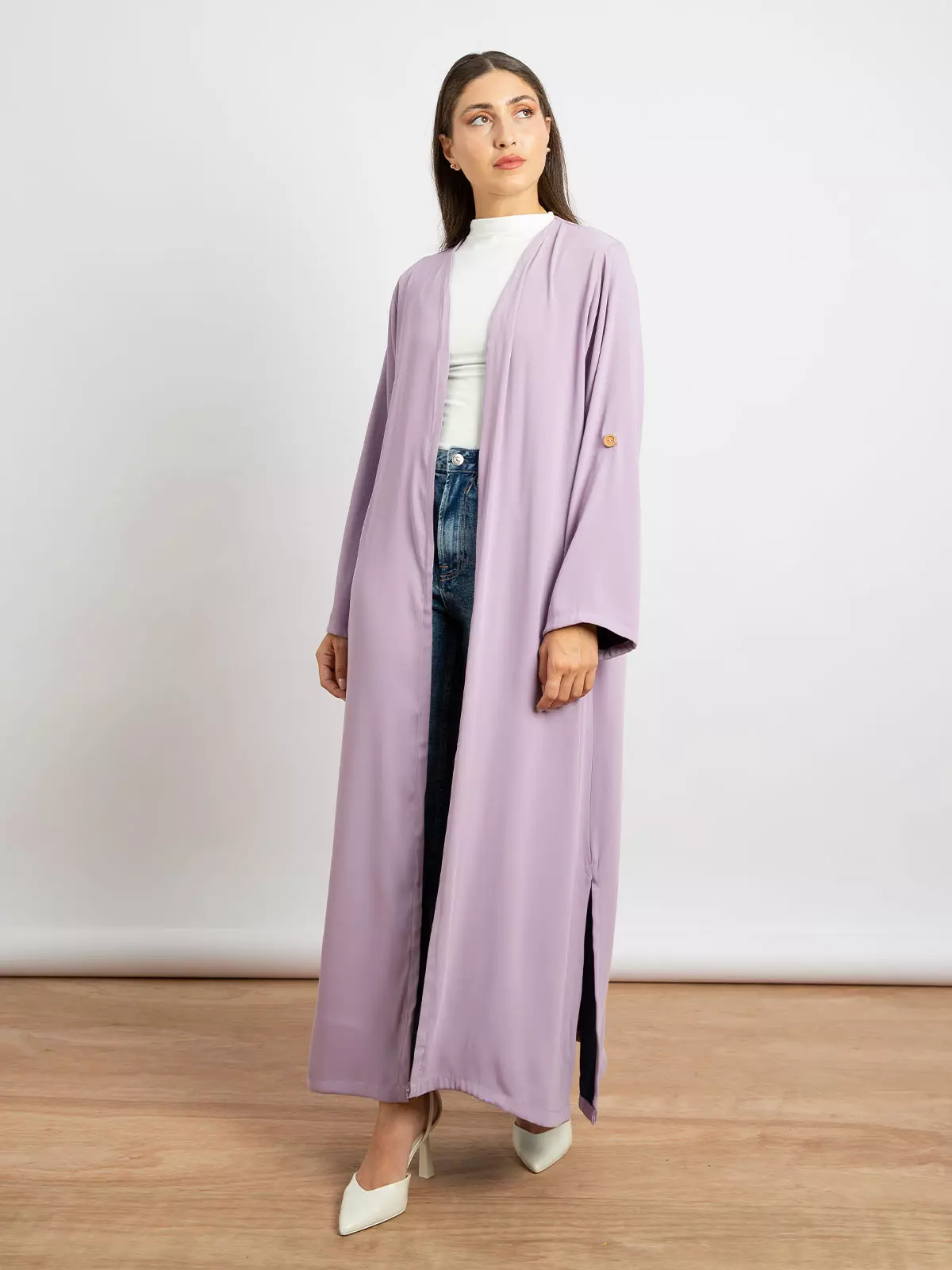 Celia Everyday Abaya - Lavender main image 1