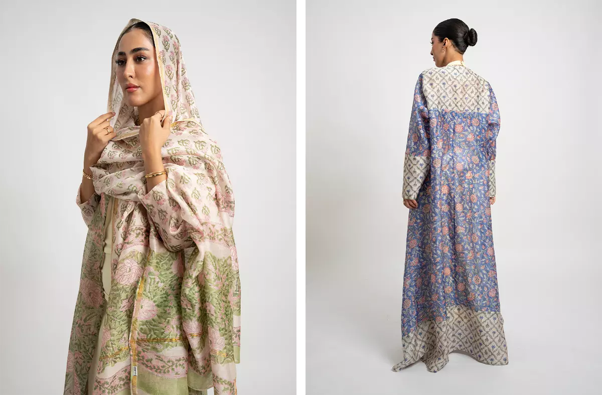 أقمشة خفيفة لعبايات رمضان