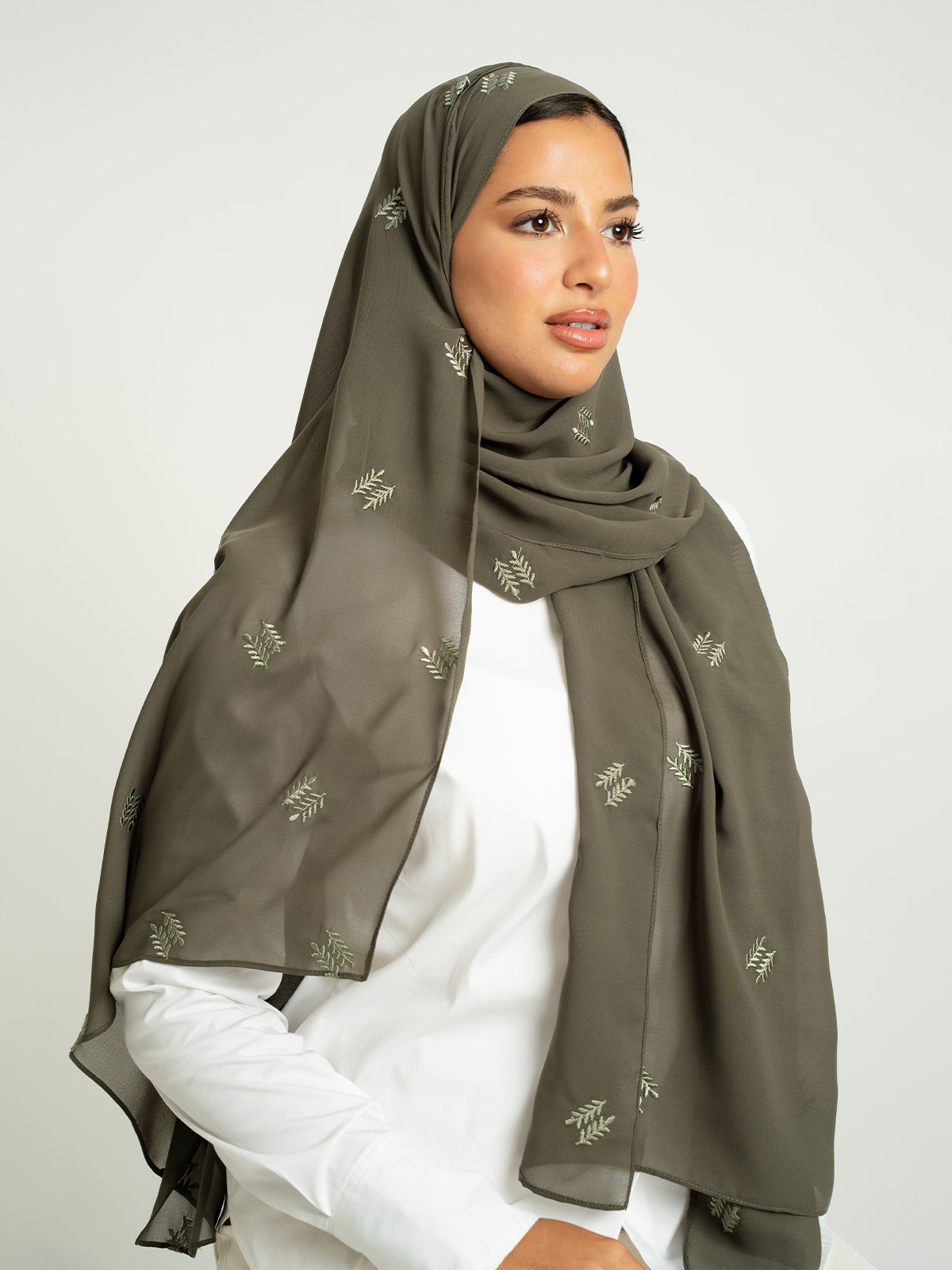 طرحة السنابل ليزر زيتي