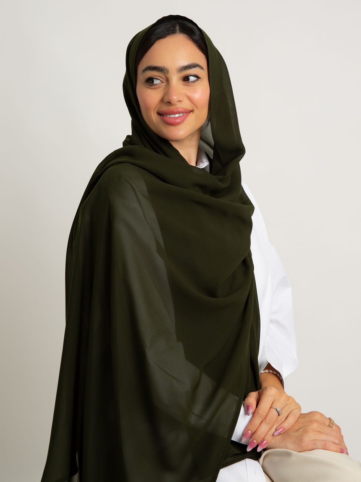 طرحة ليزر زيتي غامق