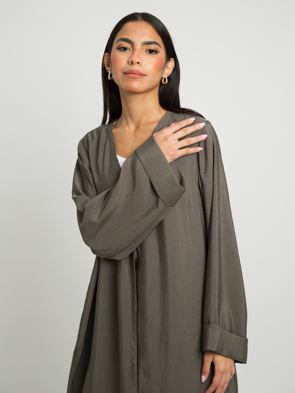 Moroccan Caftan Kaftan V-neck Abaya Long Dress For Prom Women Muslim Abaya Embroiled Lace Fashion High End Long Dress with Belt