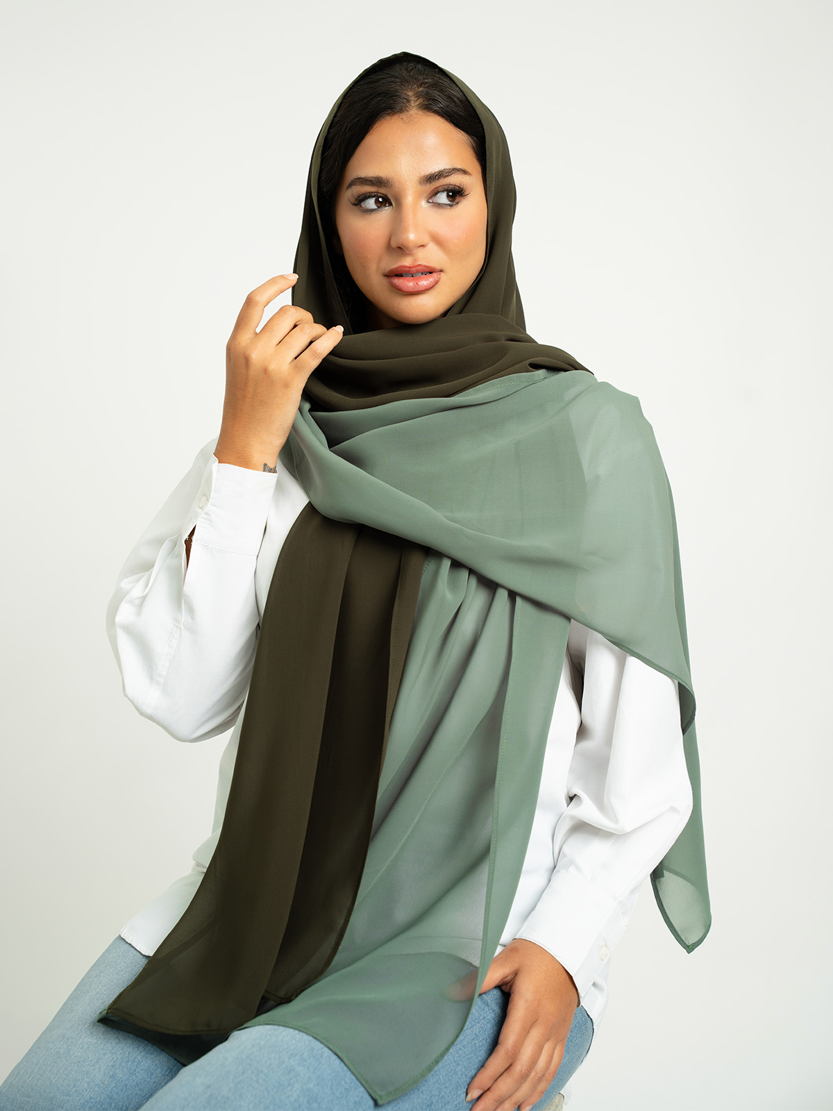 Kelp Olive Half-Half Laser Tarha