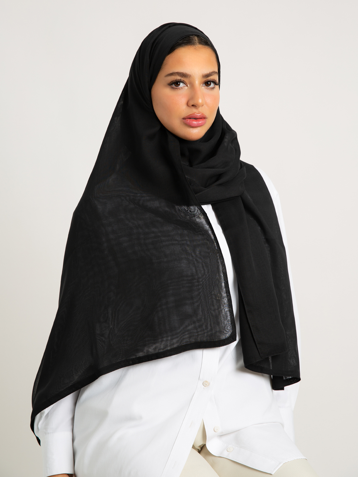 Black Voile Tarha