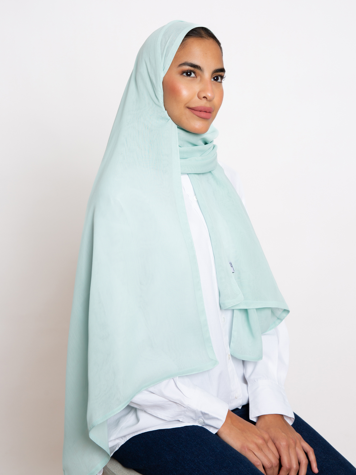 Light Aqua Voile Tarha