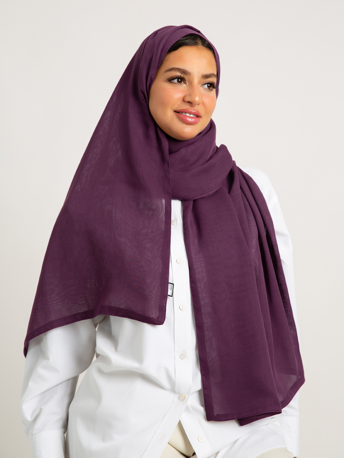 Purple Voile Tarha