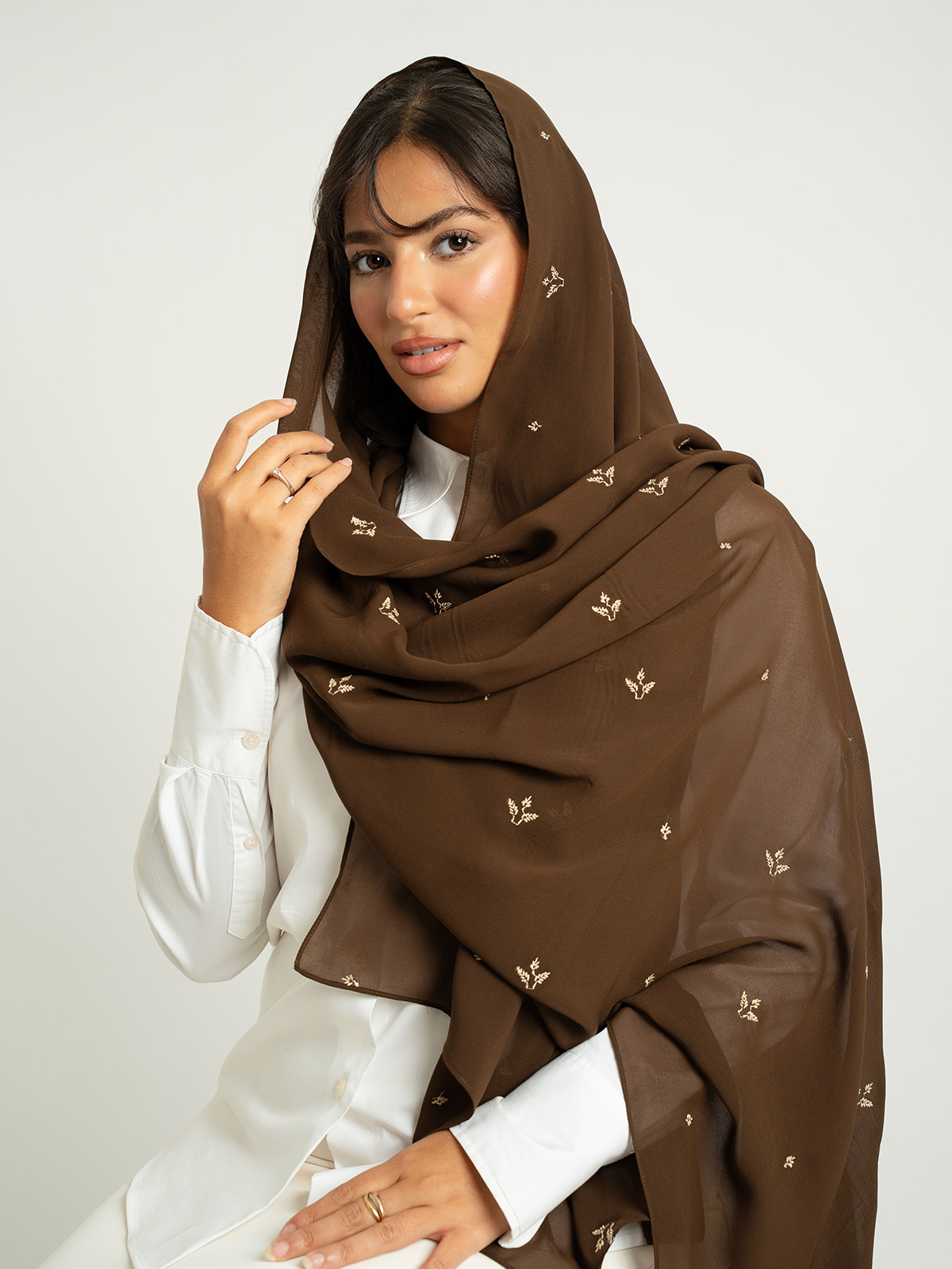 Dark Brown Little Wheat Laser Tarha
