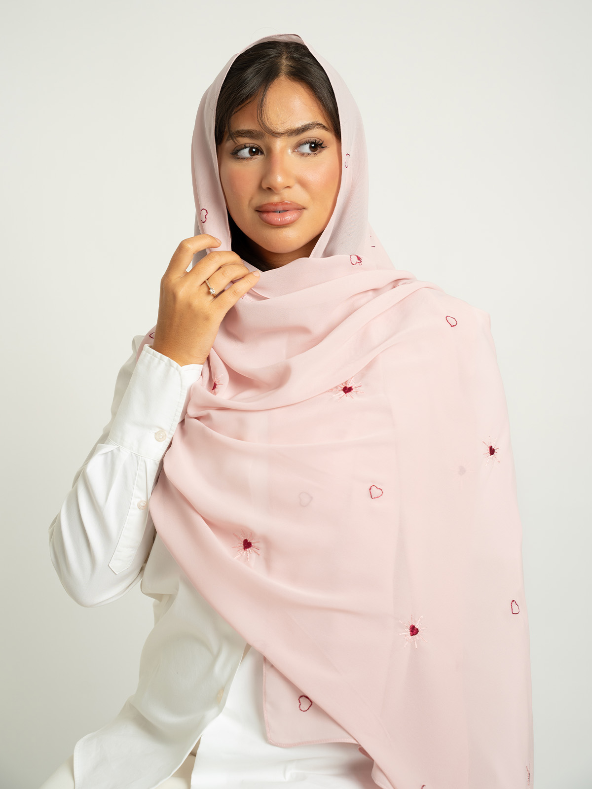 Pink Shining Hearts Laser Tarha