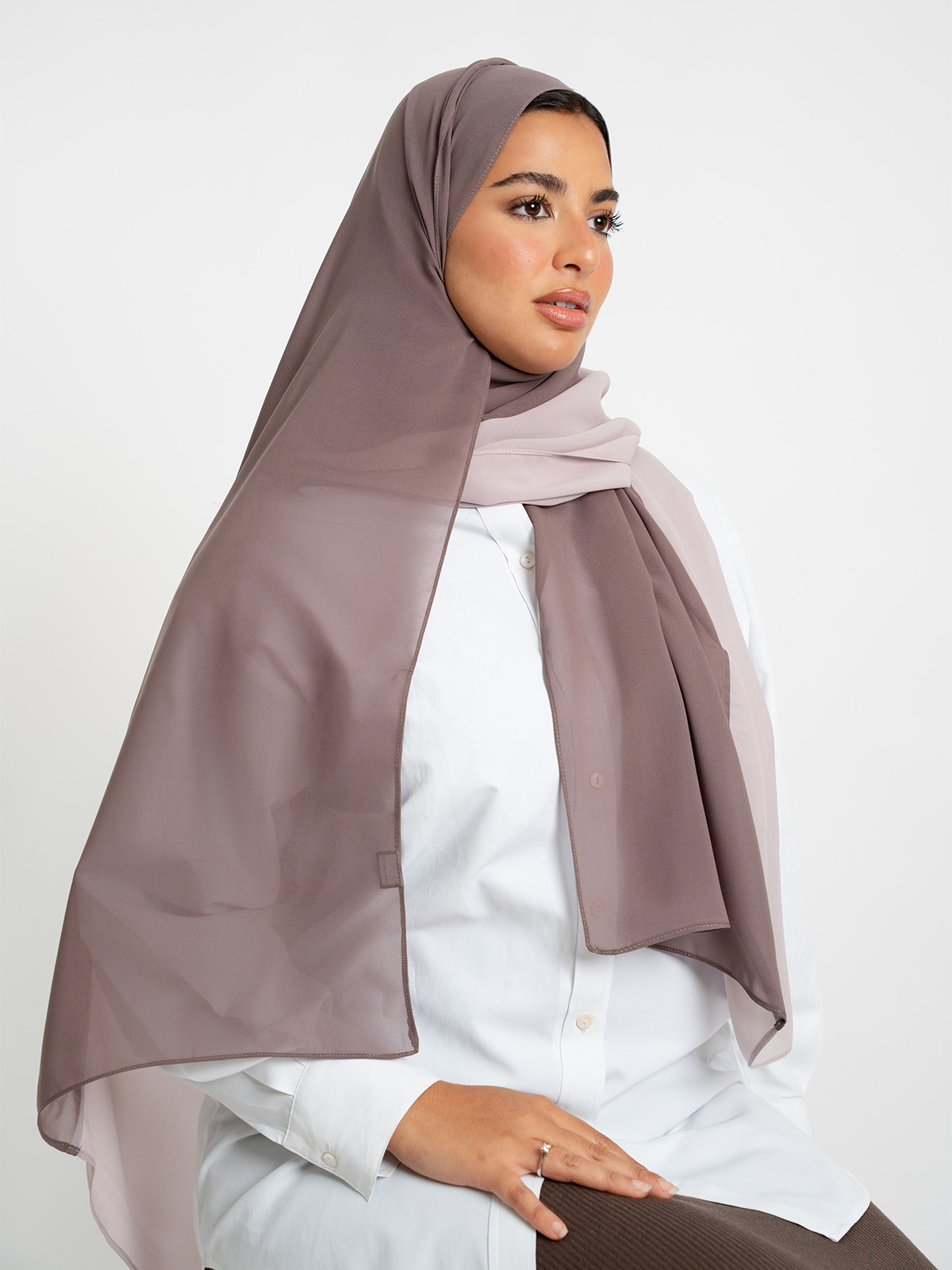 Smokey Orchid Half-Half Laser Tarha