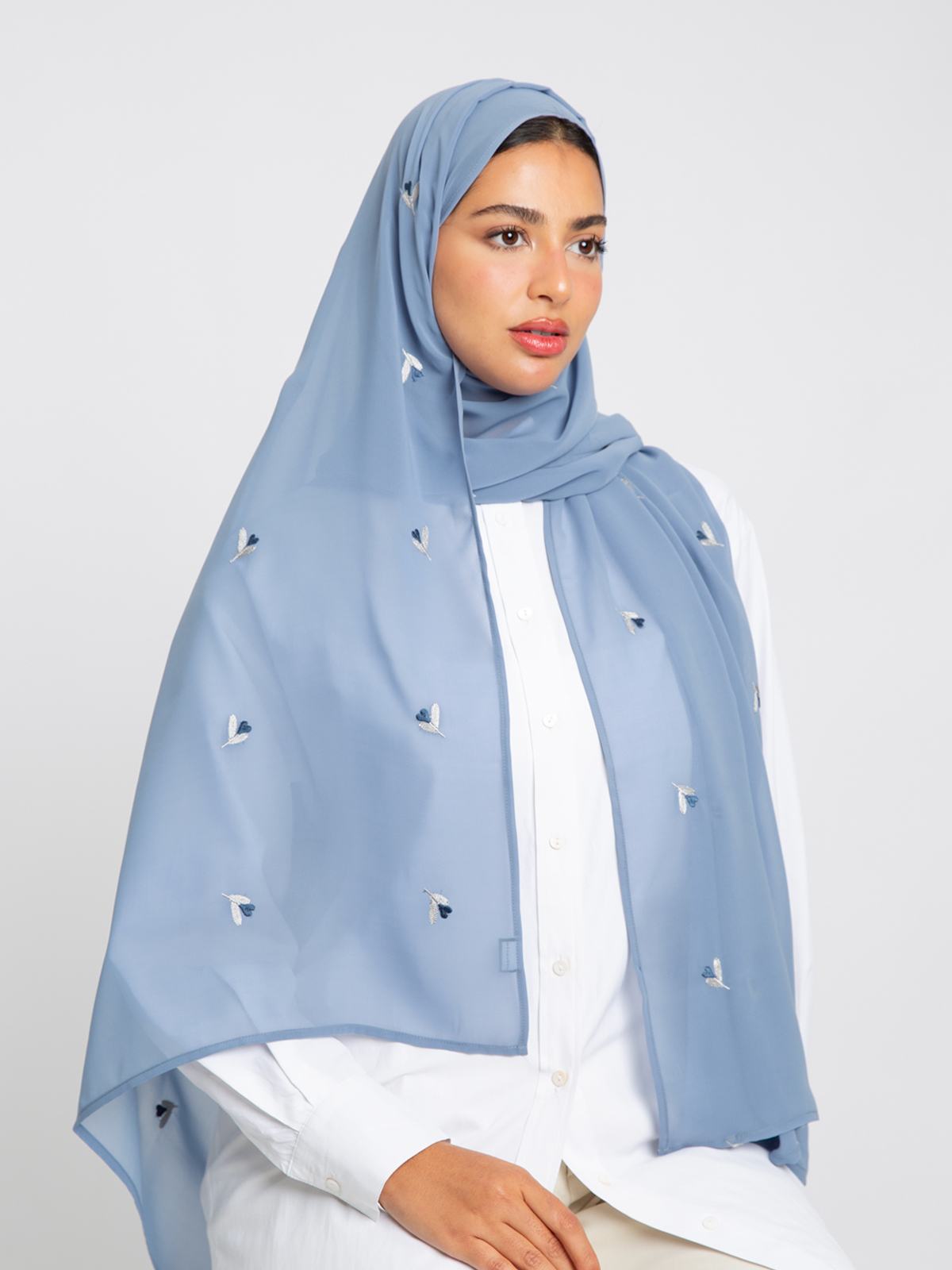 Blue Heart Flower Laser Tarha