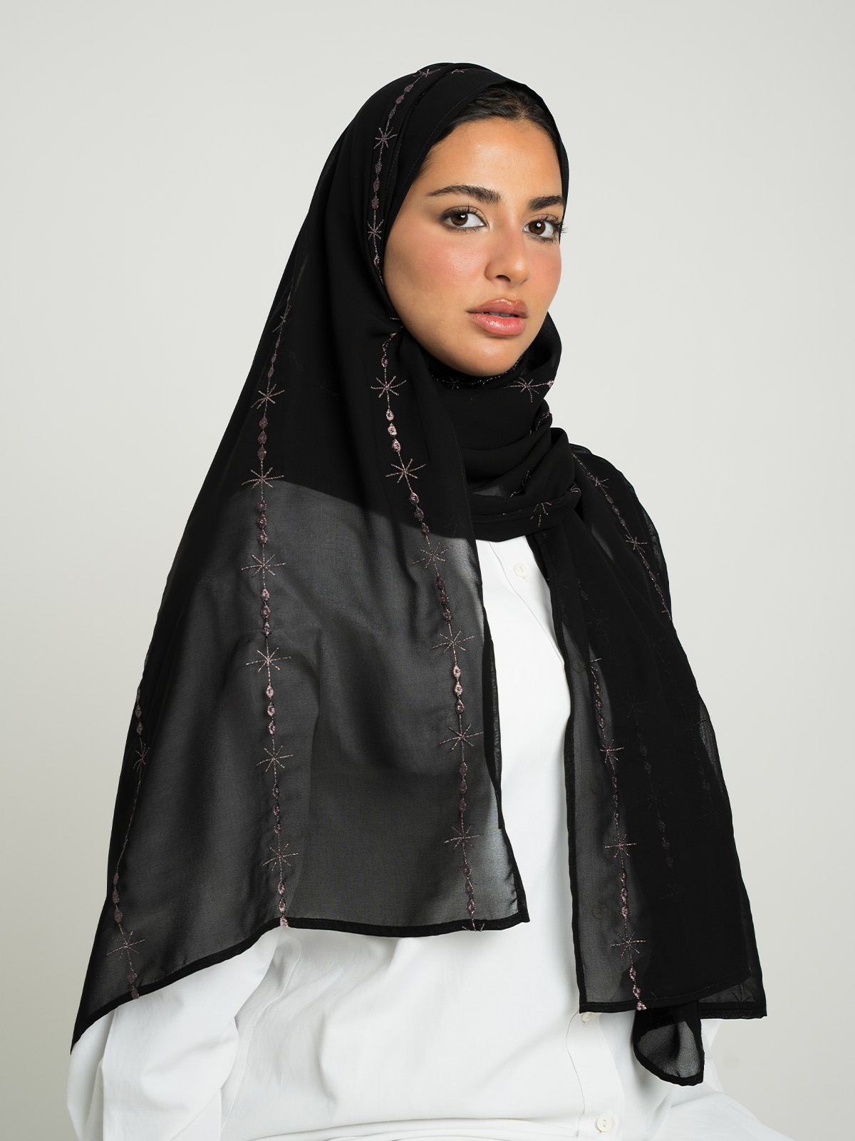 Black Galaxy Threads Laser Tarha