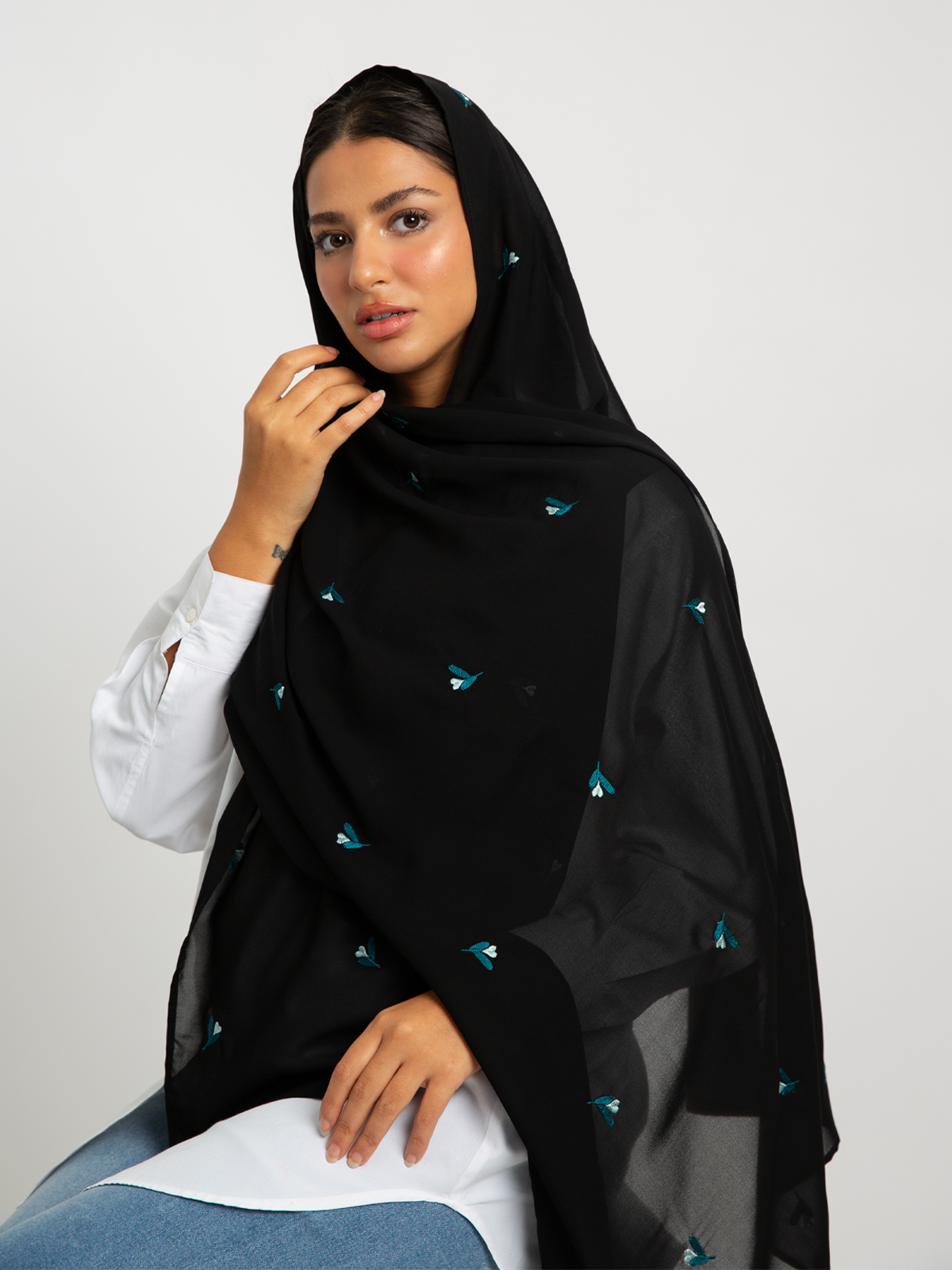 Black Heart Flower Laser Tarha