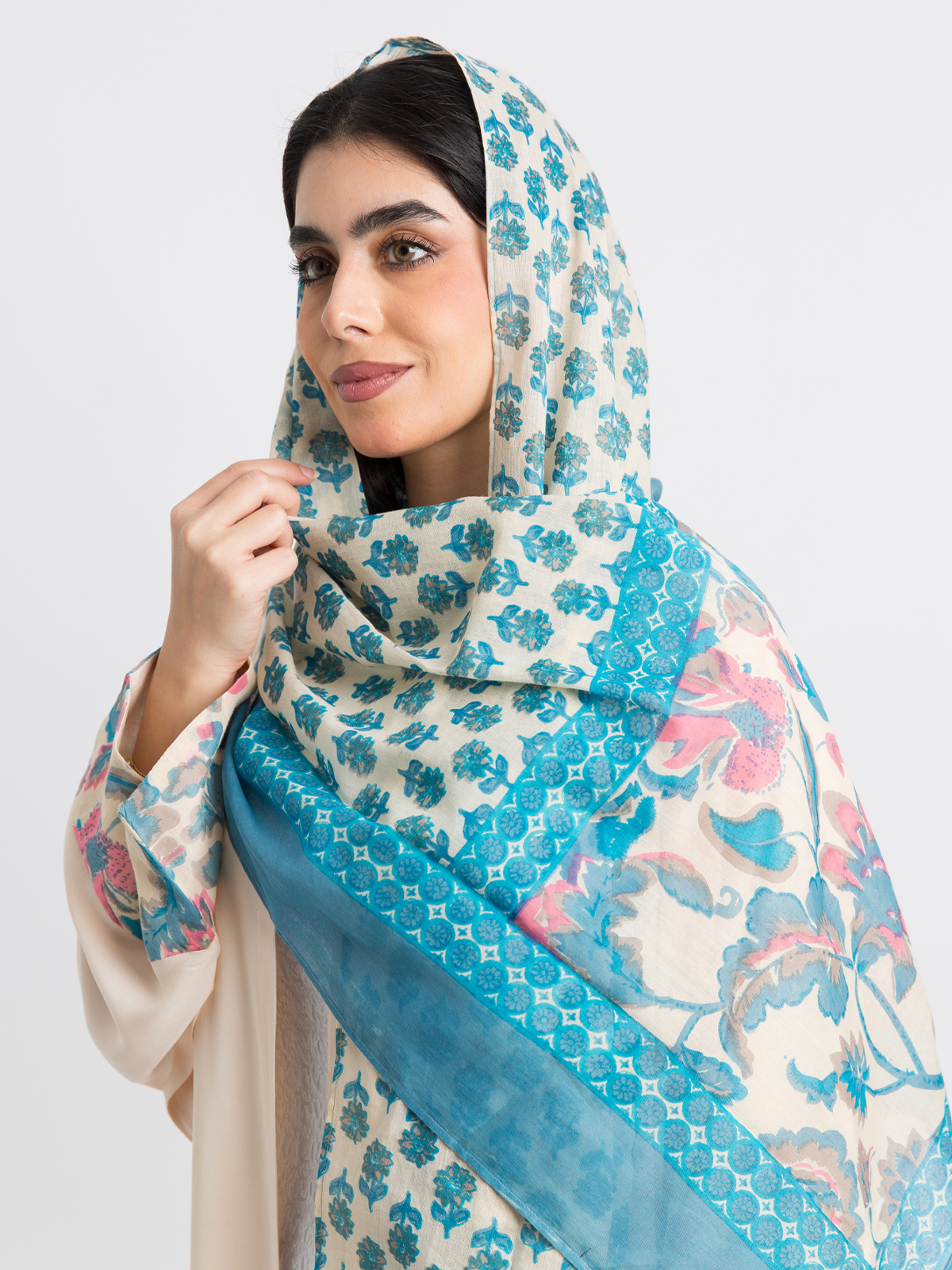 Blue Lily Muse Cotton Tarha