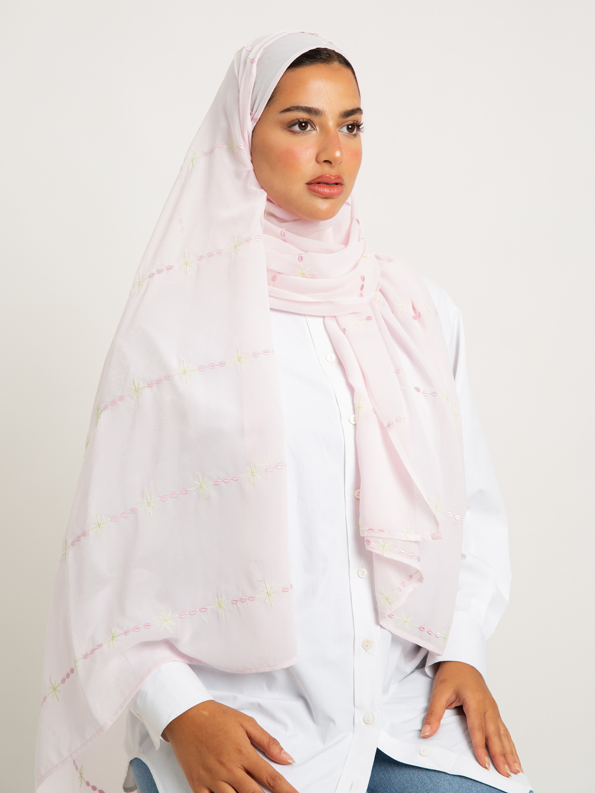 Pink Galaxy Threads Laser Tarha