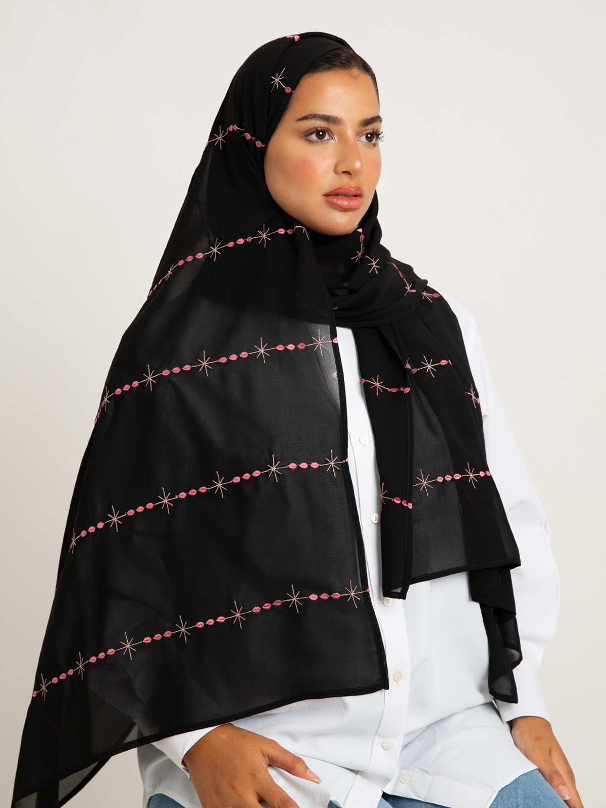 Black Galaxy Threads Laser Tarha