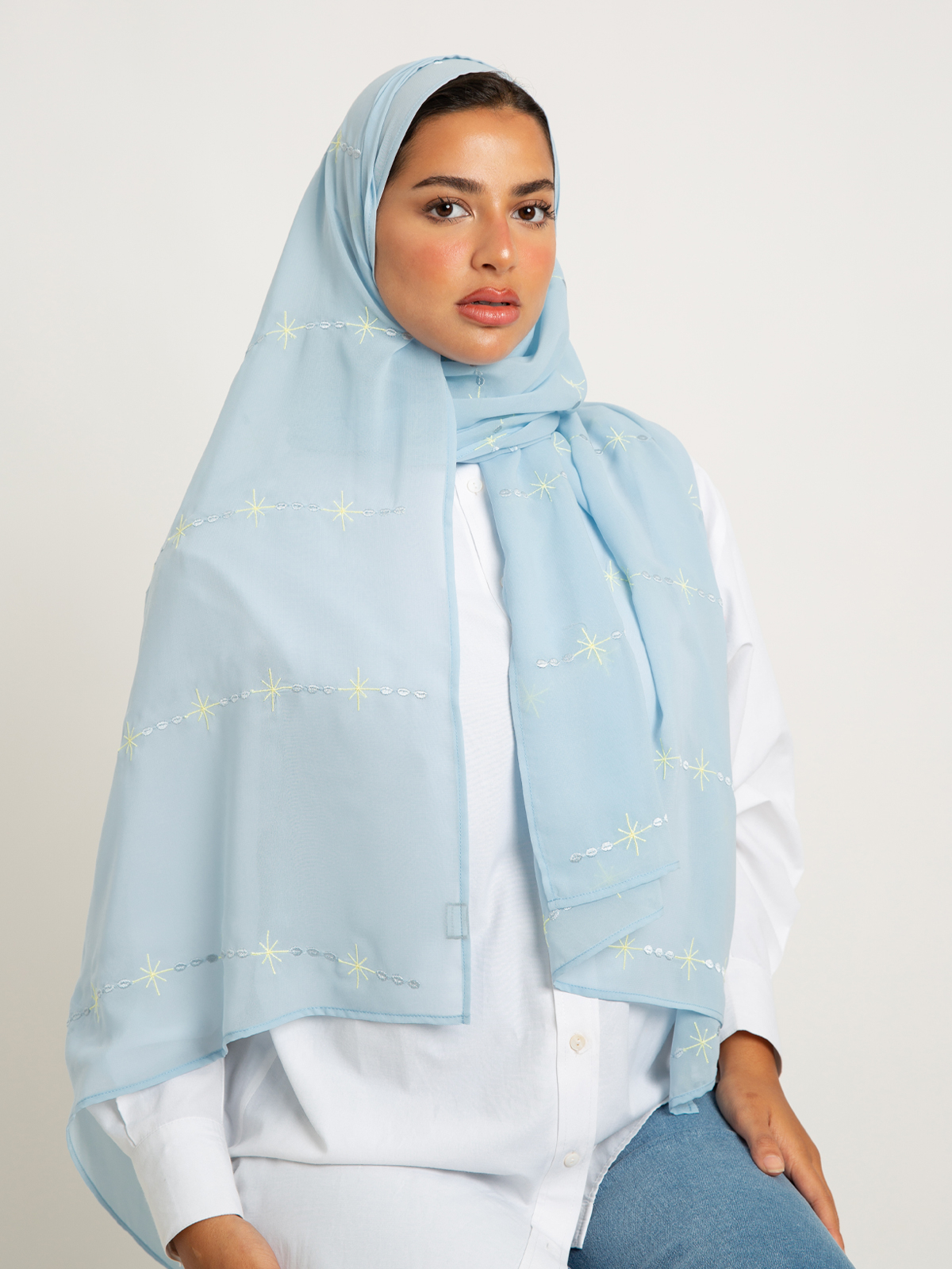 Baby Blue Galaxy Threads Laser Tarha