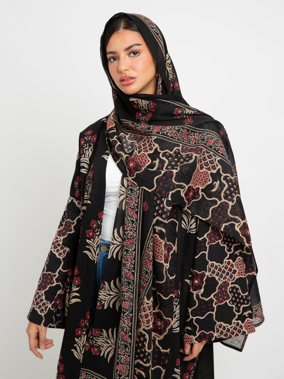 Black Muse Bohemian Abaya