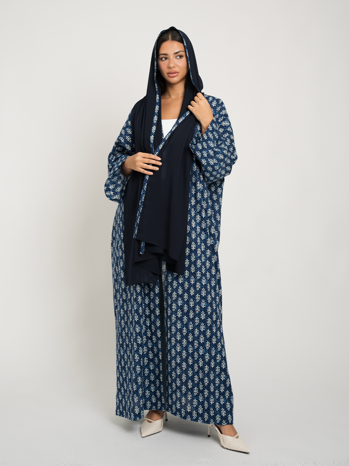 Moonlit Reef Bohemian Abaya