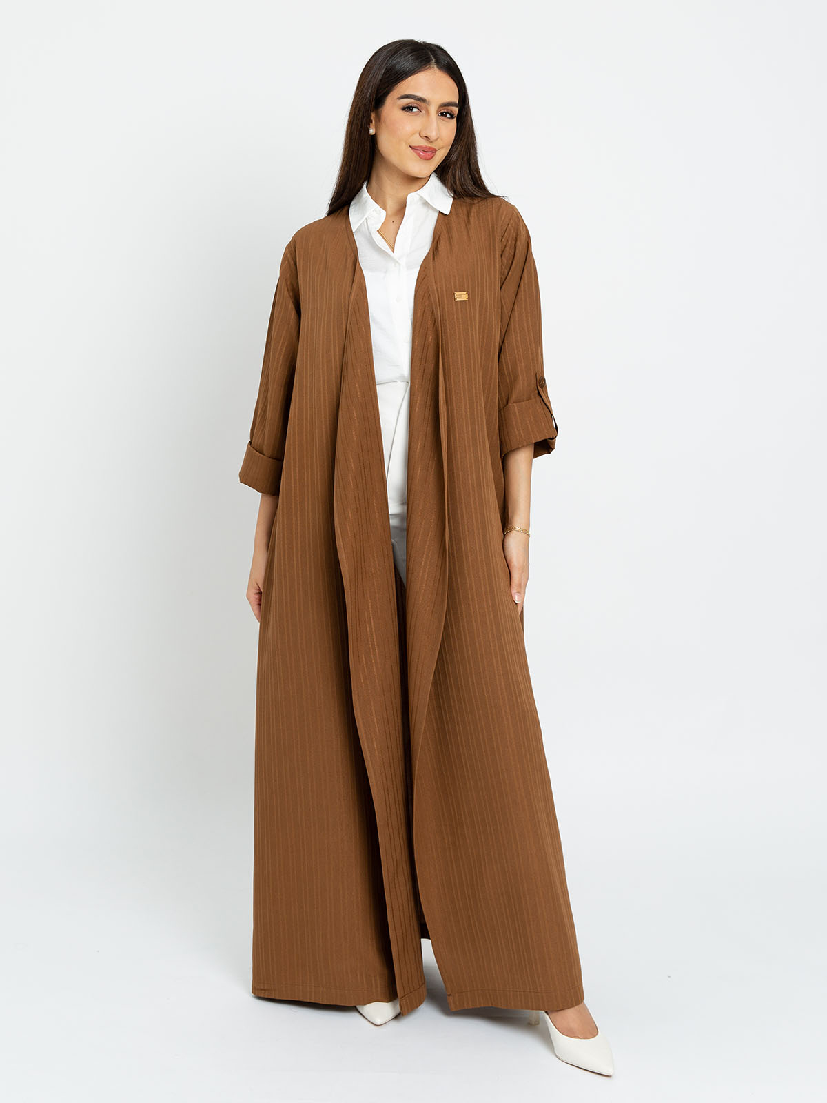 Brown - Comfy Abaya
