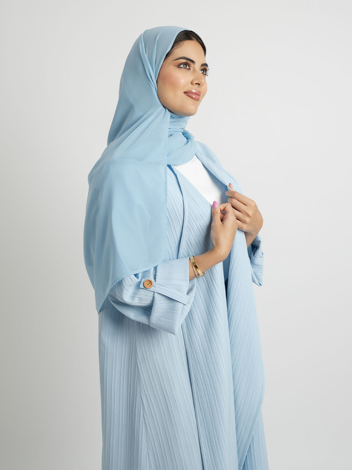 Baby Blue - Comfy Abaya