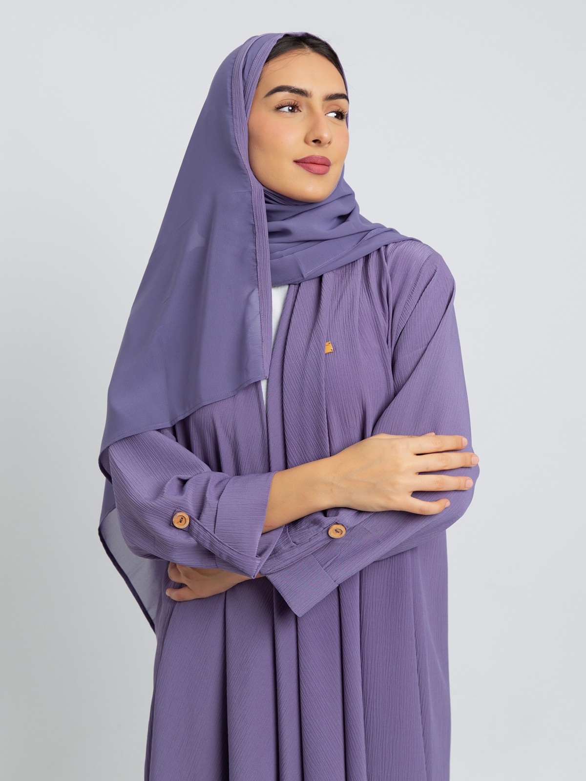 Mauve Freestyle Abaya