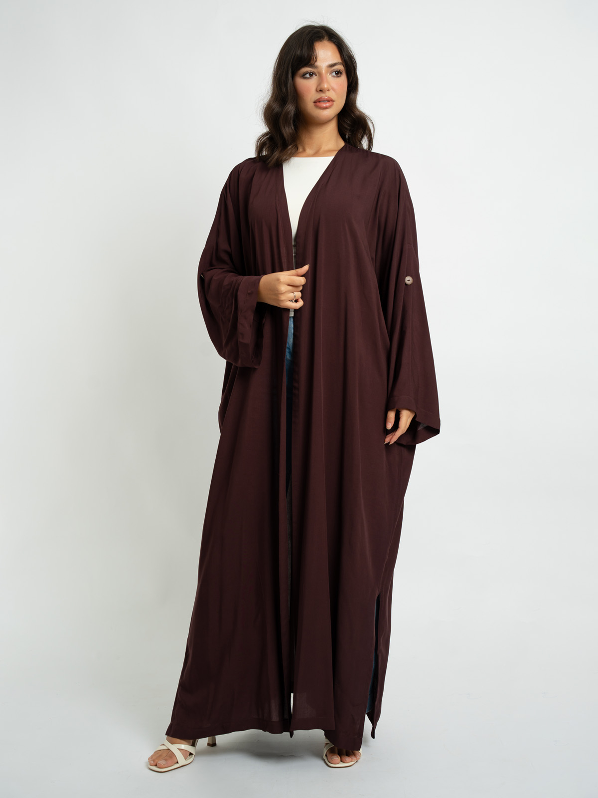 Maroon - Bohemian Abaya