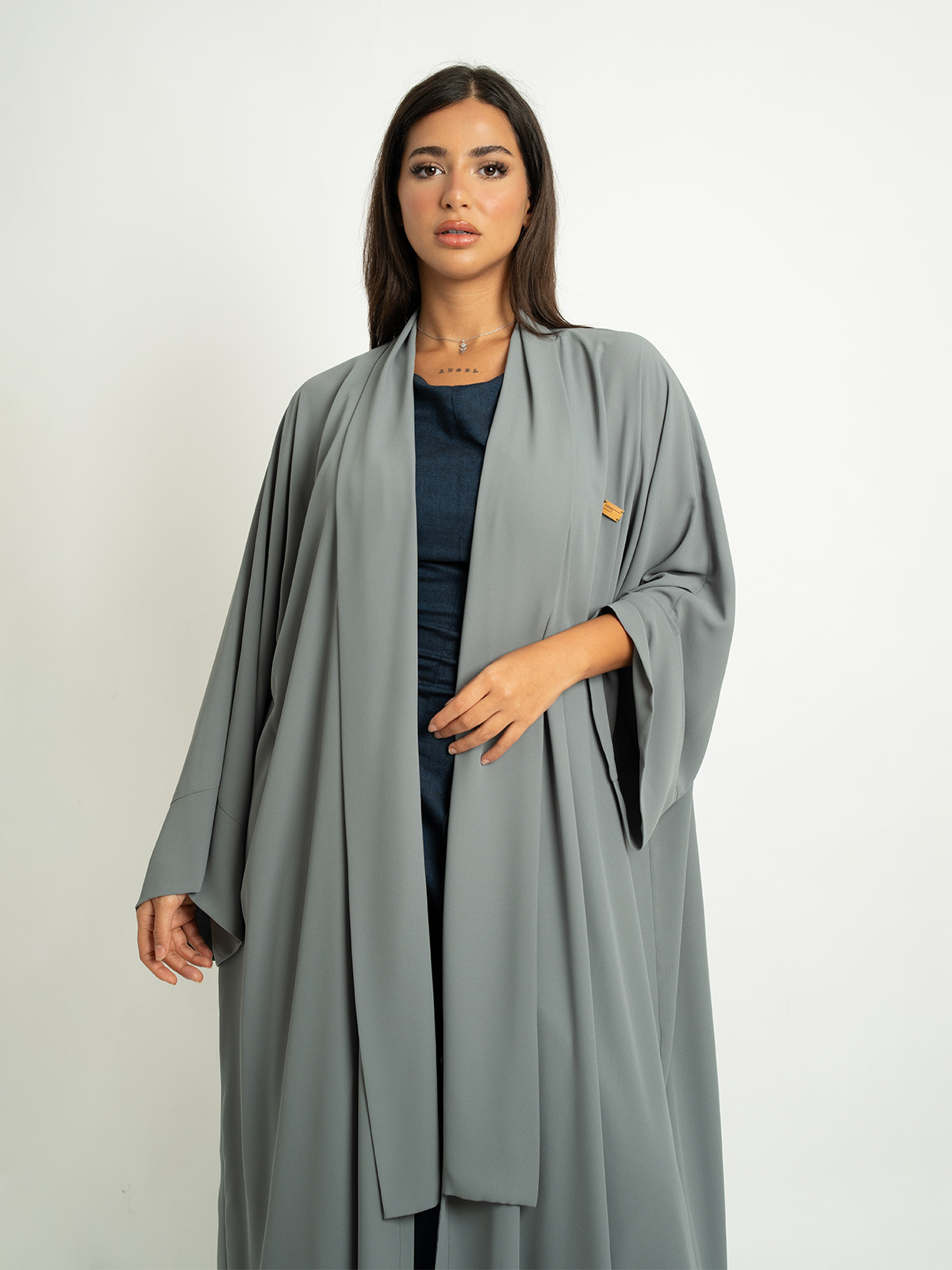 Pale Tiffany Flowstyle Abaya