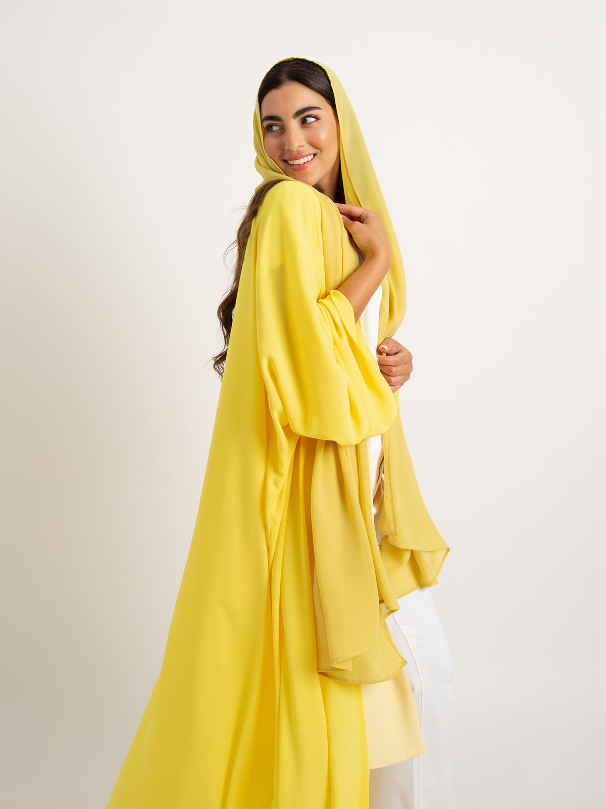 Hello Yellow - Flowstyle Abaya