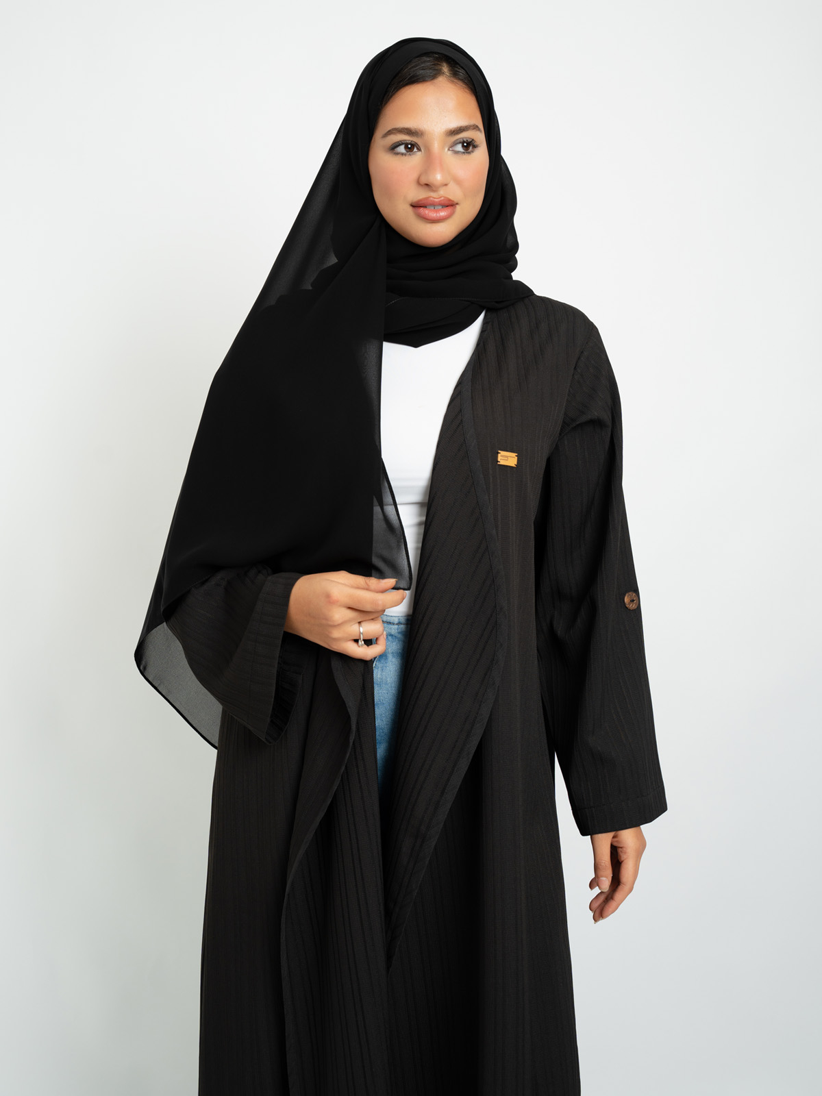 The Black Comfy Abaya