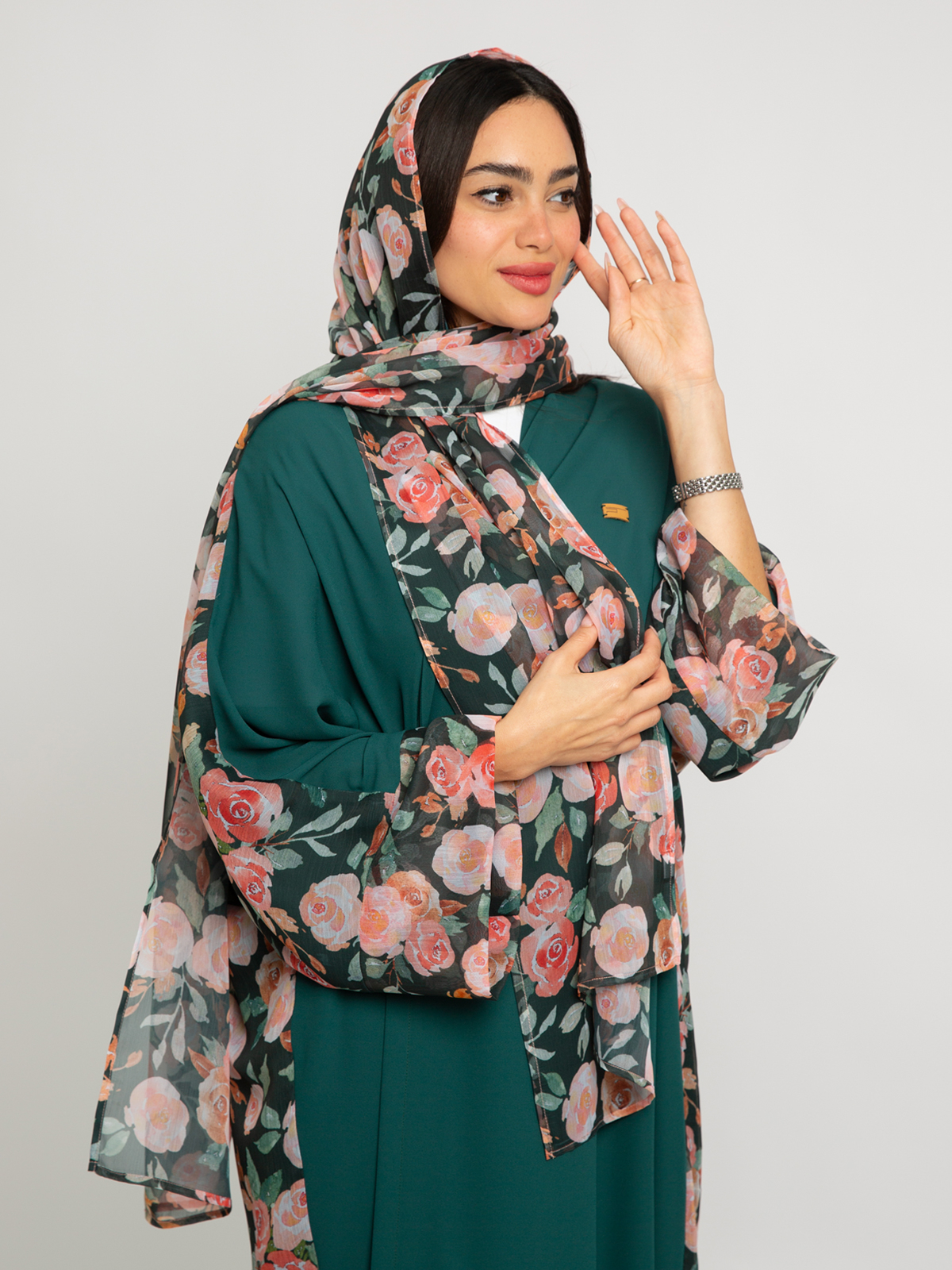 City Garden Wide-fit Abaya