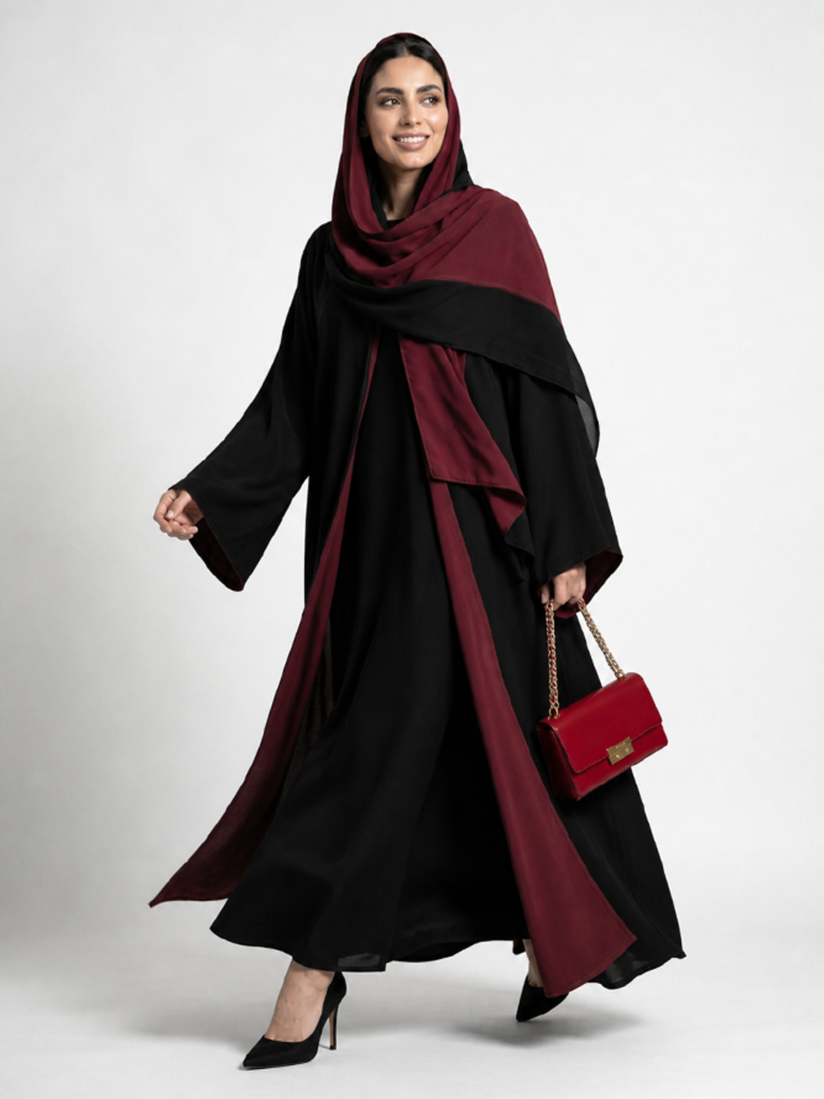 Double The Devil Double A-Cut Abaya