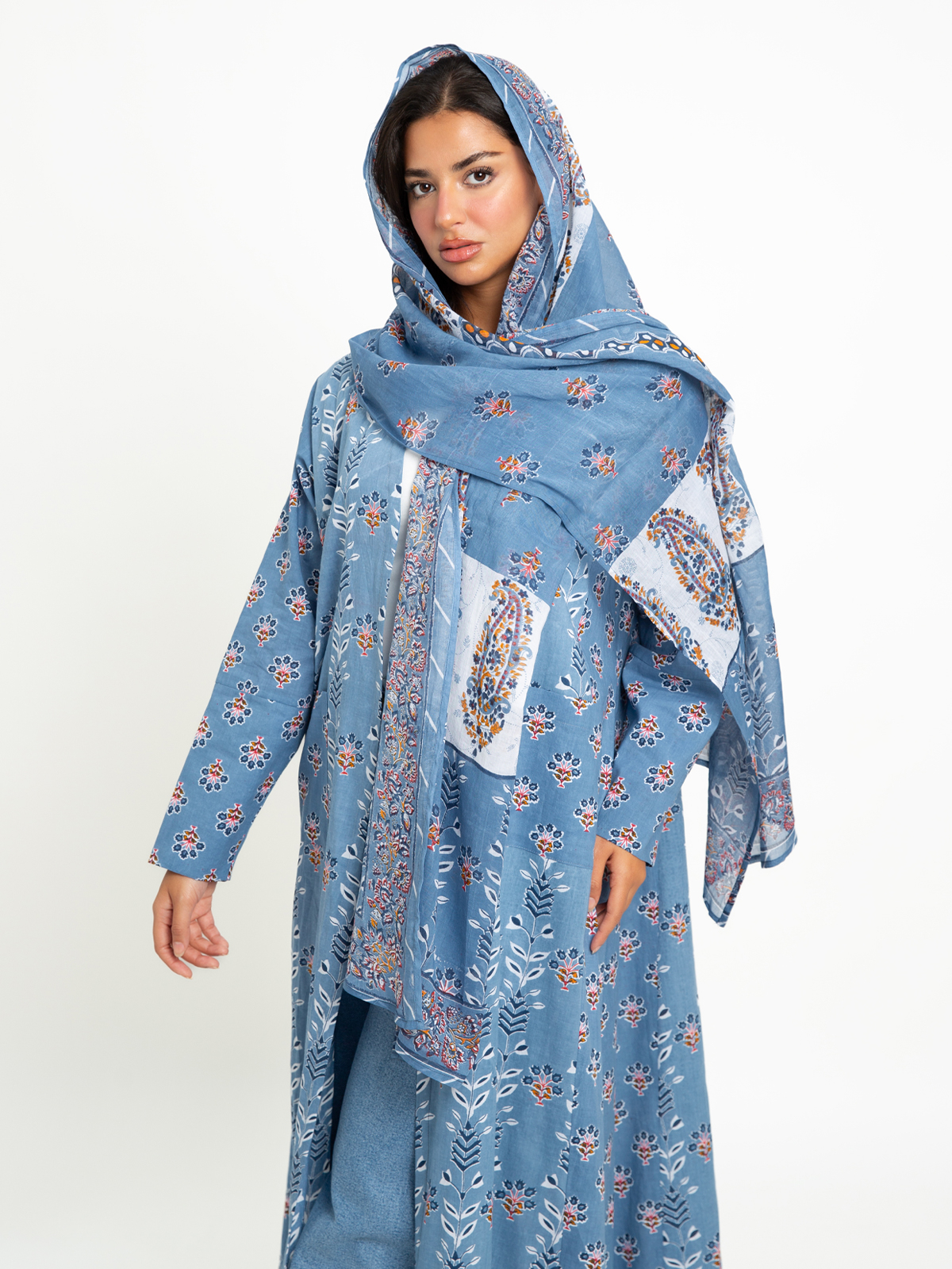 Blue Palma Vibe A-Cut Abaya