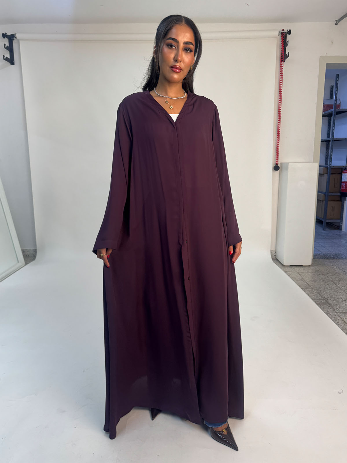 Abaya Outlet Without Tarha AB-OUT011