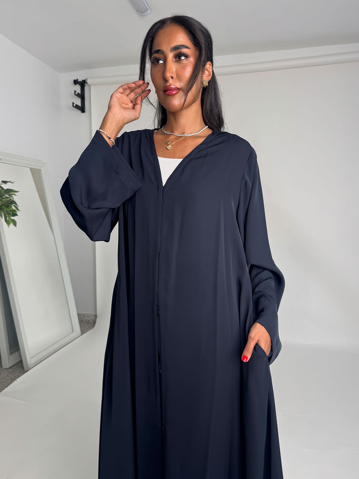 Abaya Outlet Without Tarha AB-OUT029