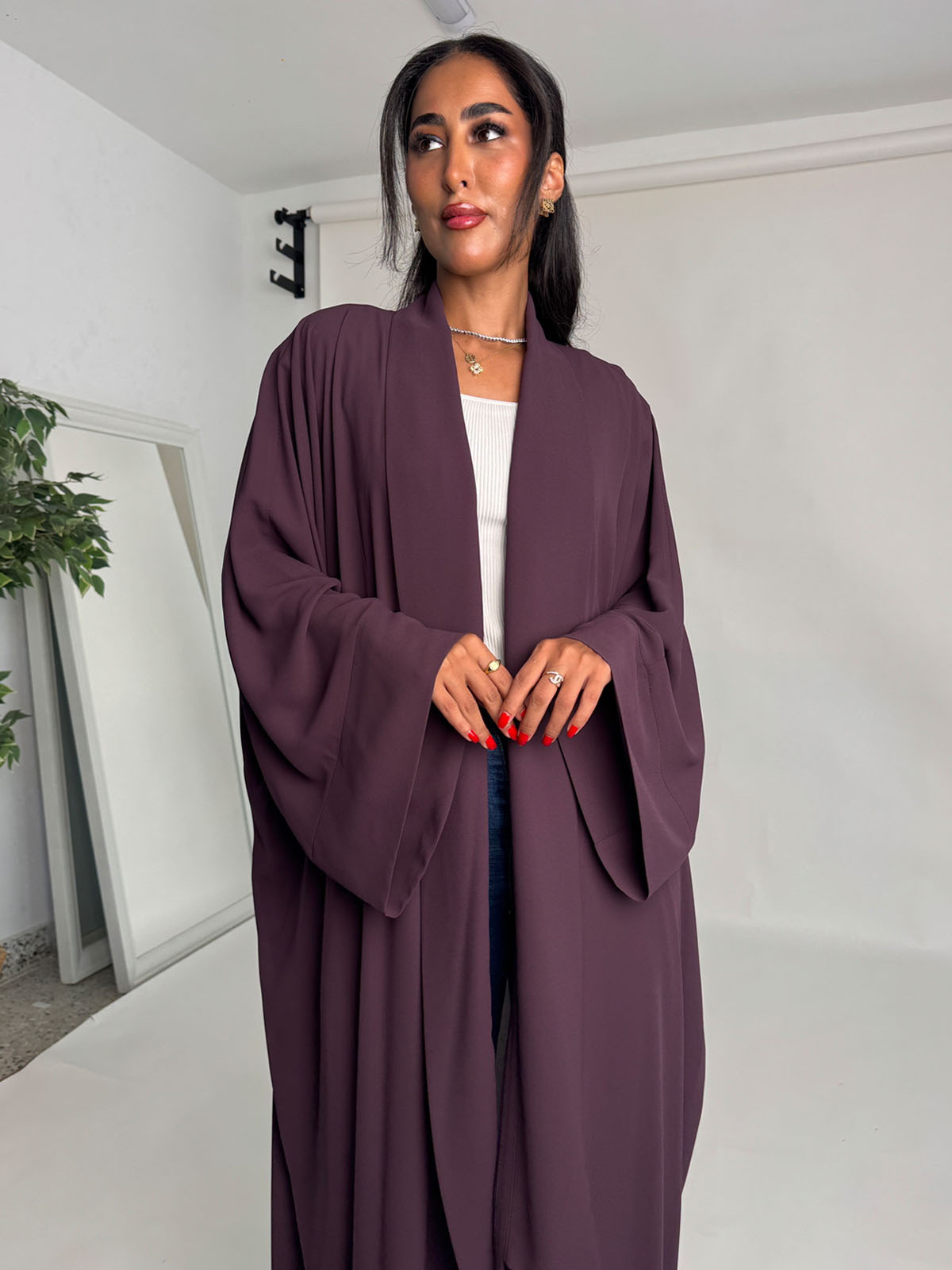 Abaya Outlet Without Tarha AB-OUT035