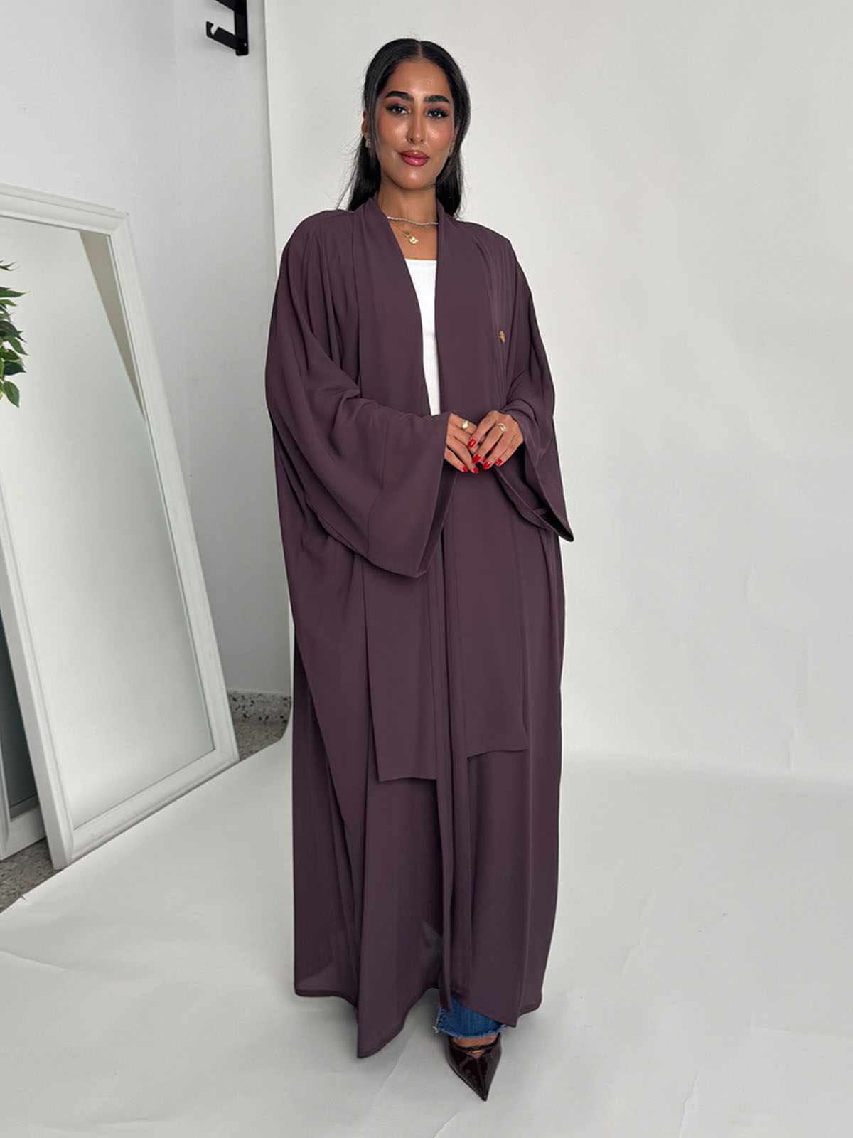 Abaya Outlet Without Tarha AB-OUT039