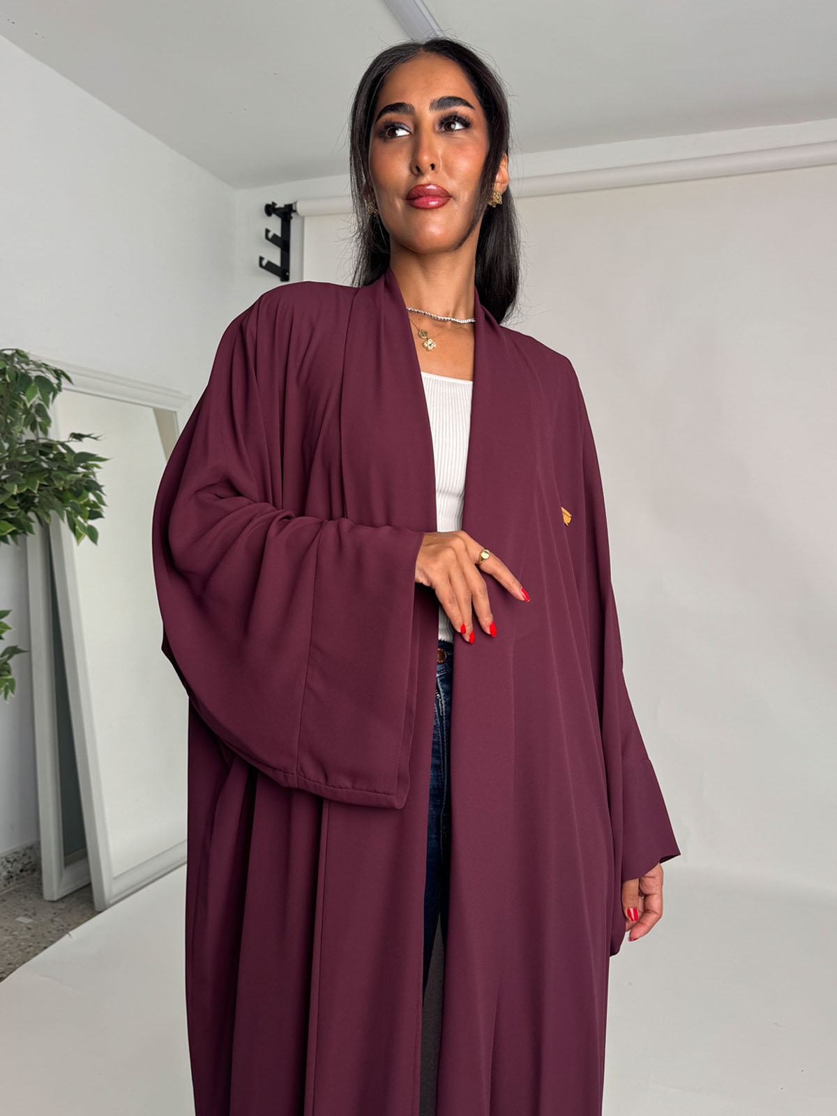 Abaya Outlet Without Tarha AB-OUT040